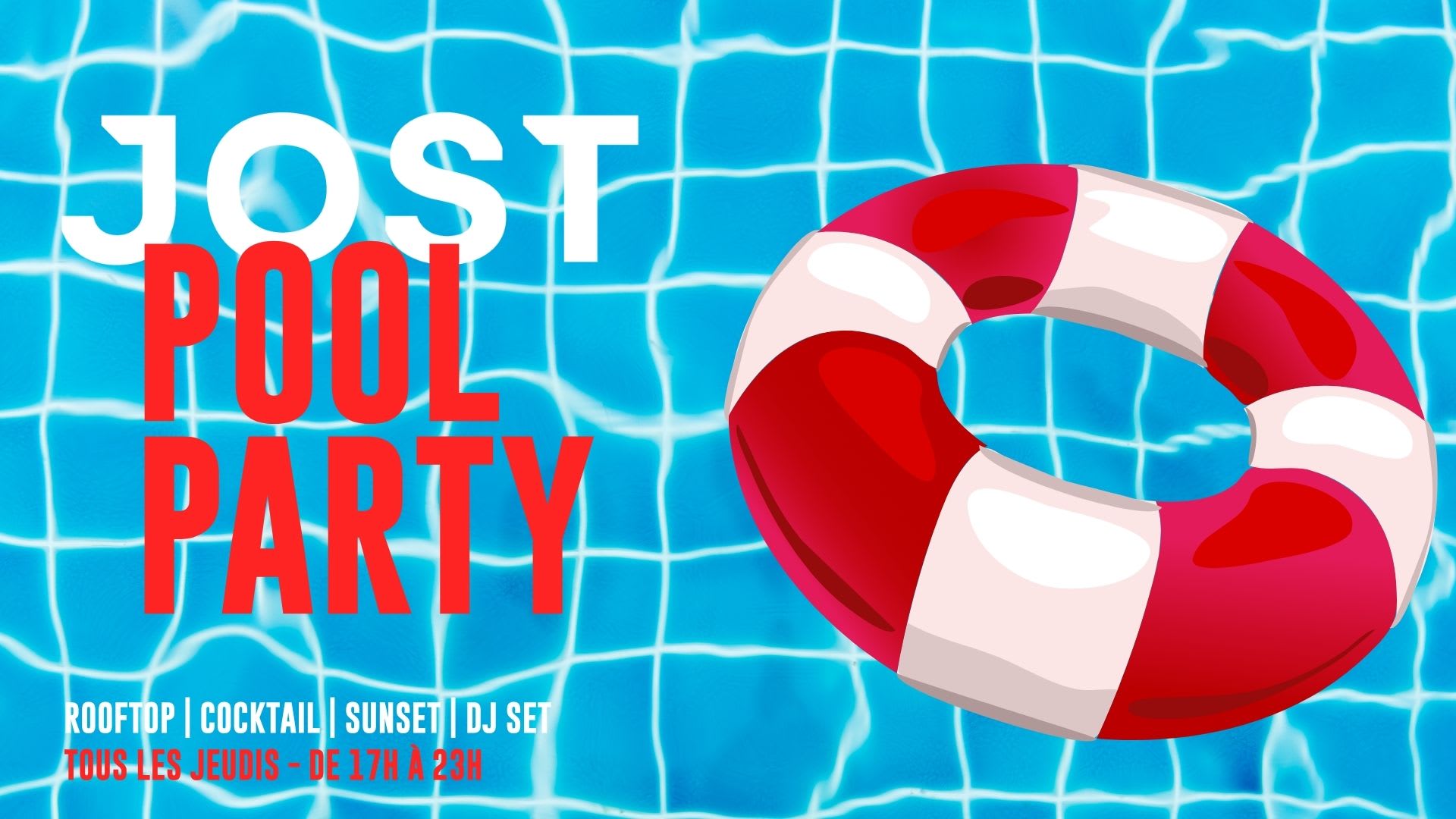 Jost Pool Party 18/06/26 Cover