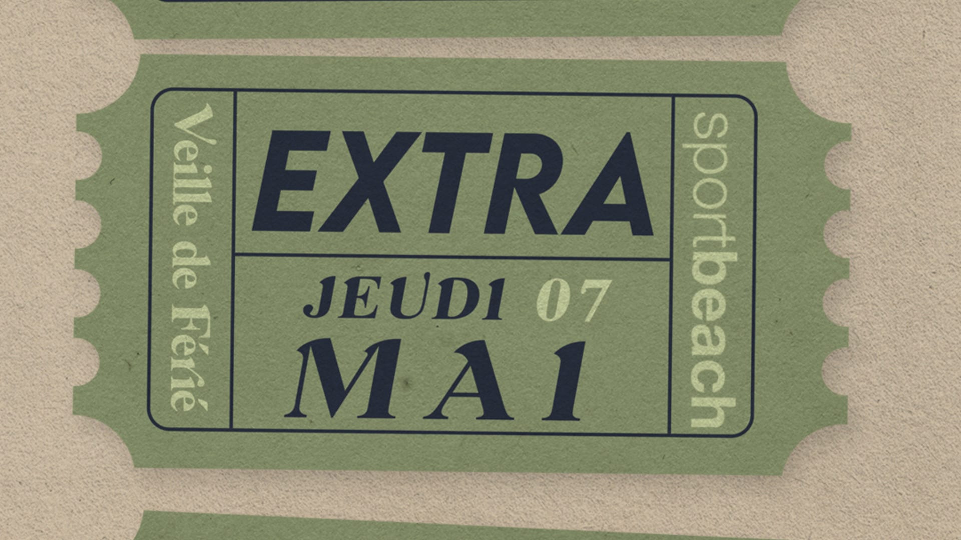 Extra - Veille De Ferie 7 Mai Cover