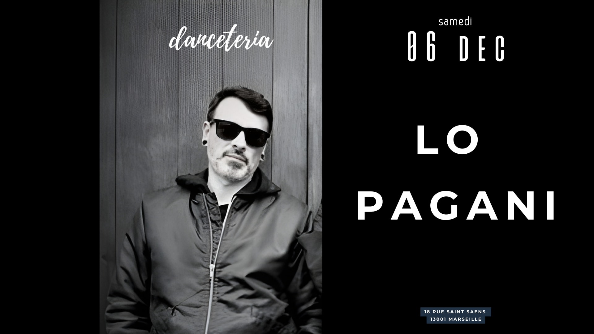 Lo Pagani @ Danceteria Cover