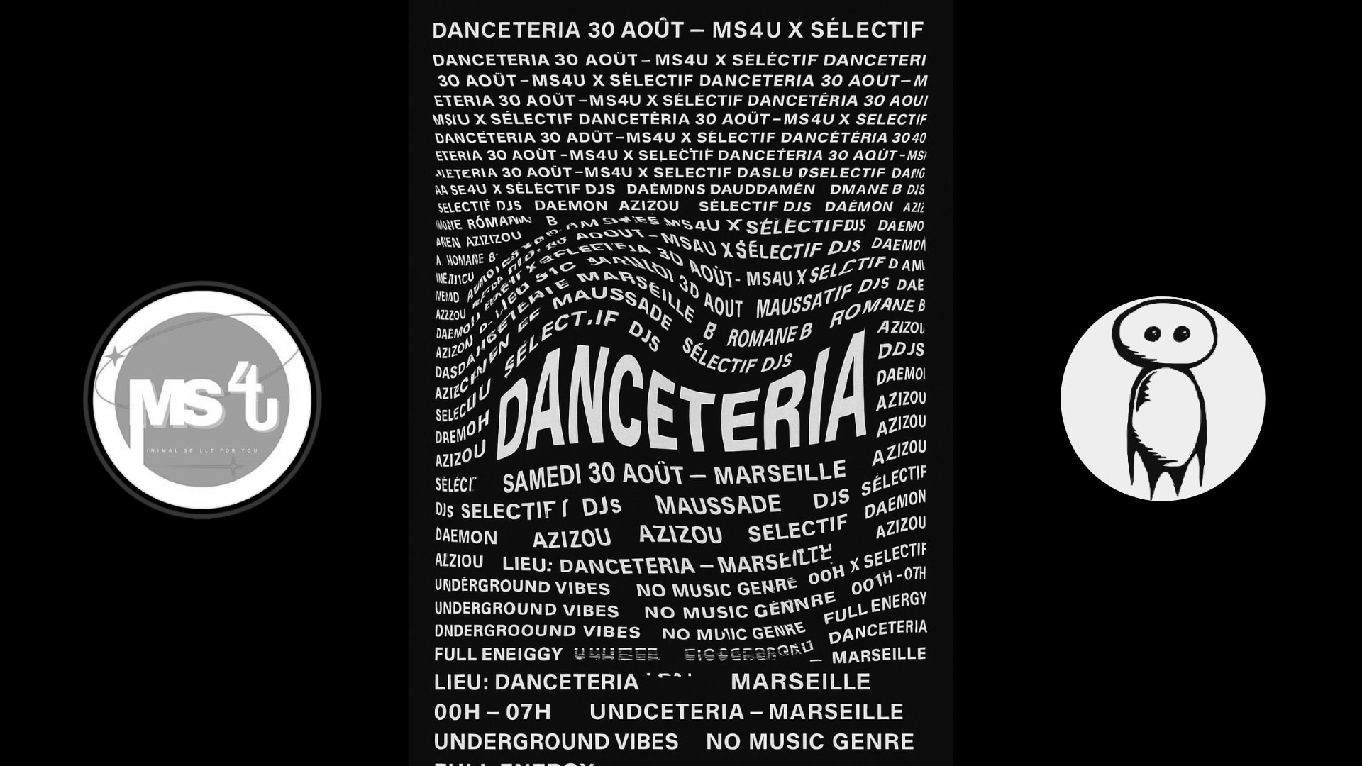 Ms4u Vs Selectif @ Danceteria Cover