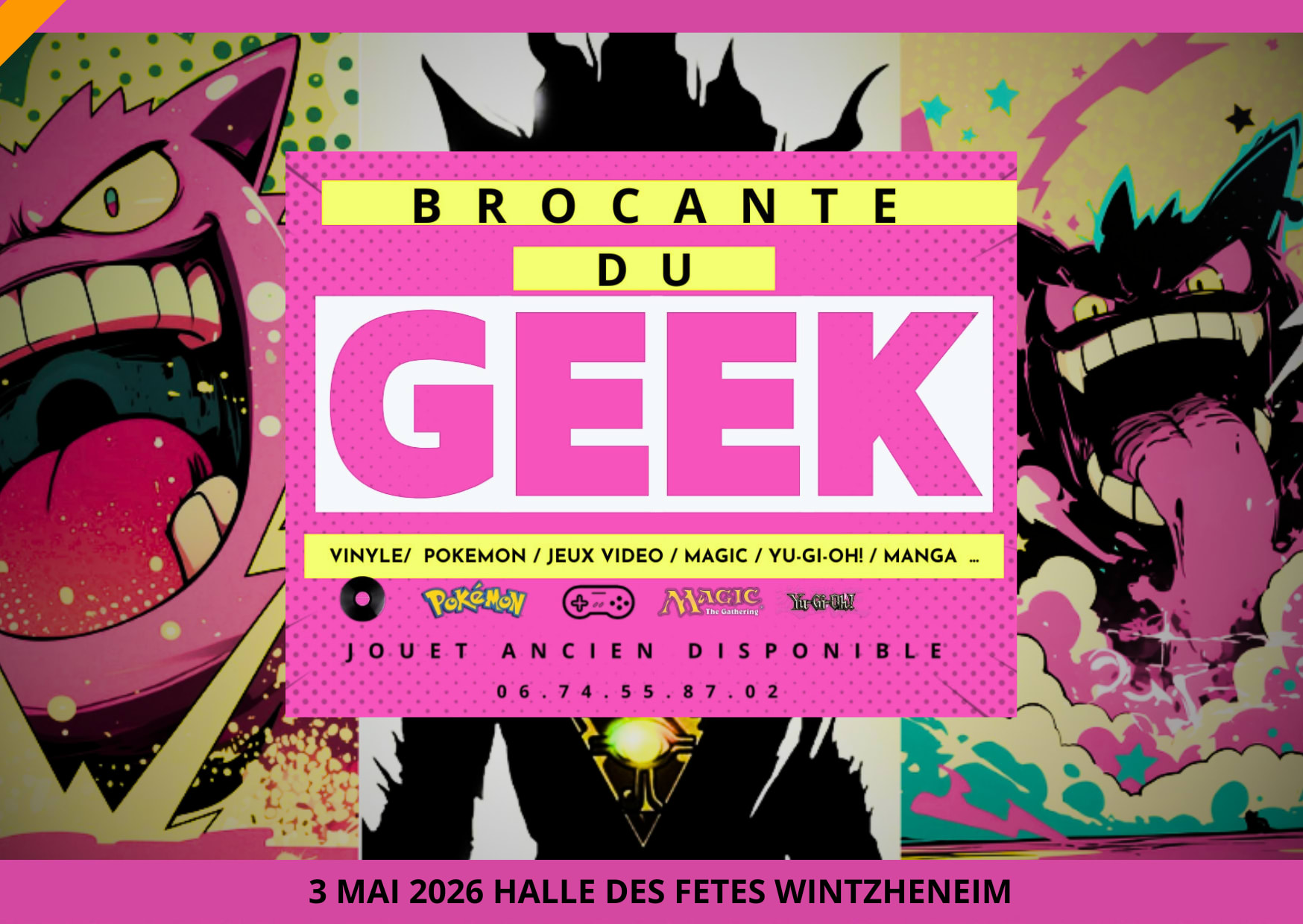 Brocante Du Geek #4 Geek & Tcg 3 Mai Wintzenheim Cover