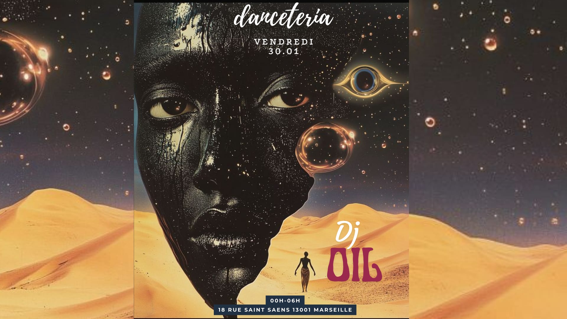 Dj Oil @ Danceteria Cover