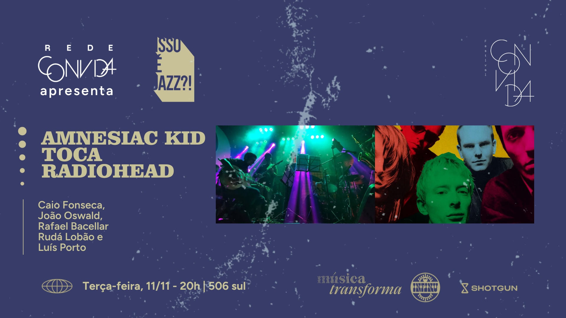 Isso É Jazz?! Amnesiac Kid Toca Radiohead Cover