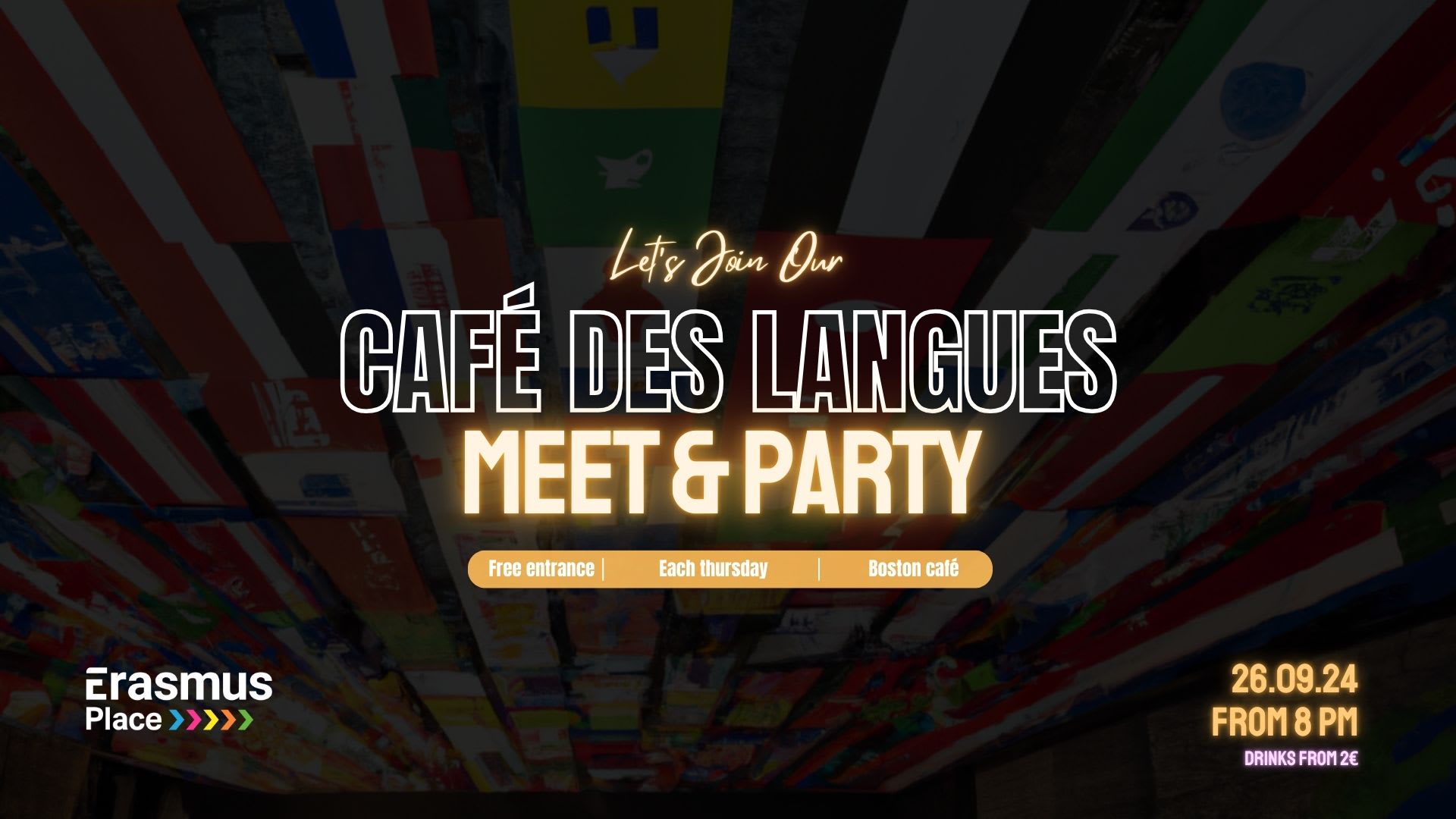Café Des Langues : Meet And Party #3 Cover