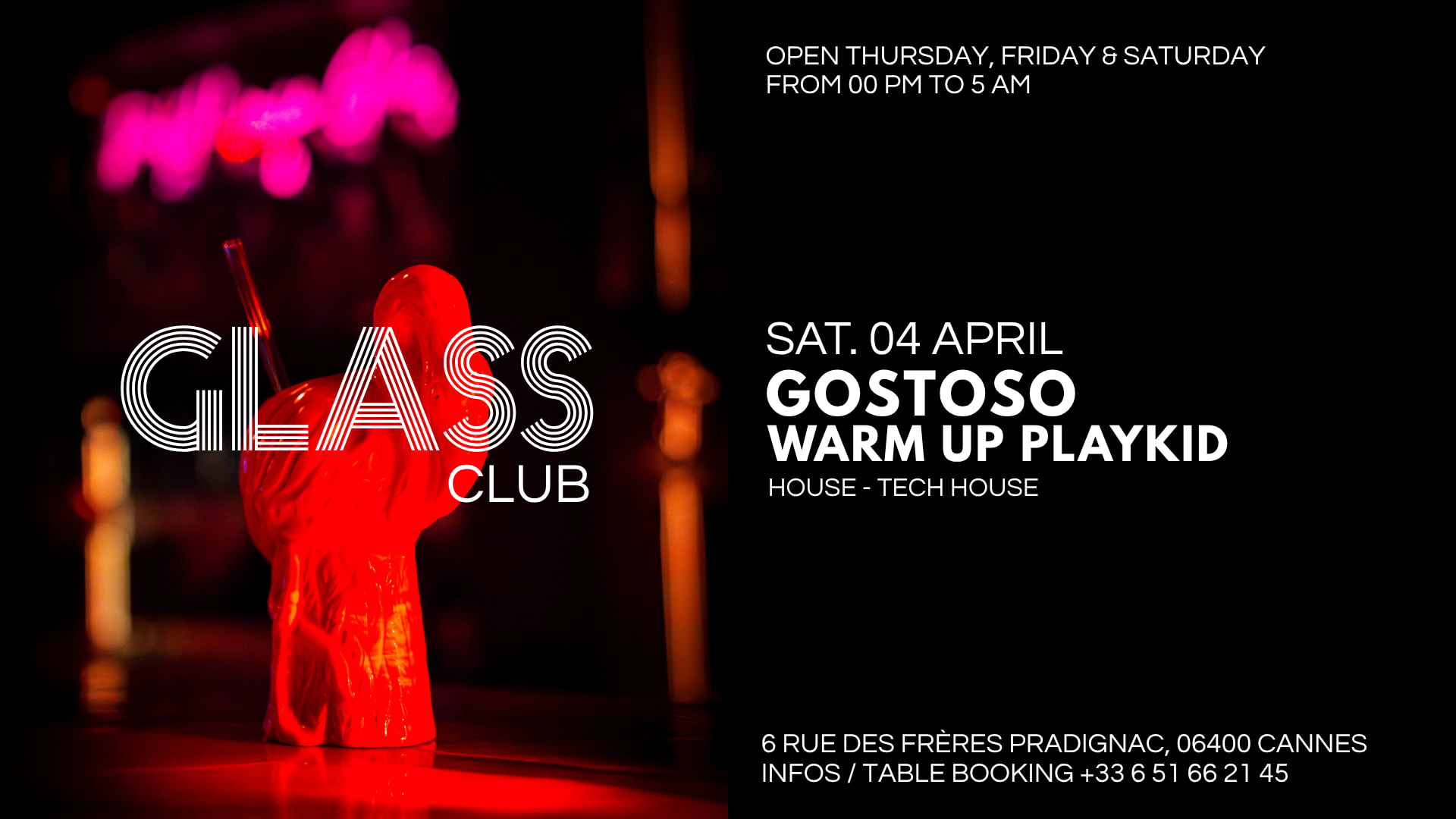 Casa Glass W/ Gostoso Cover