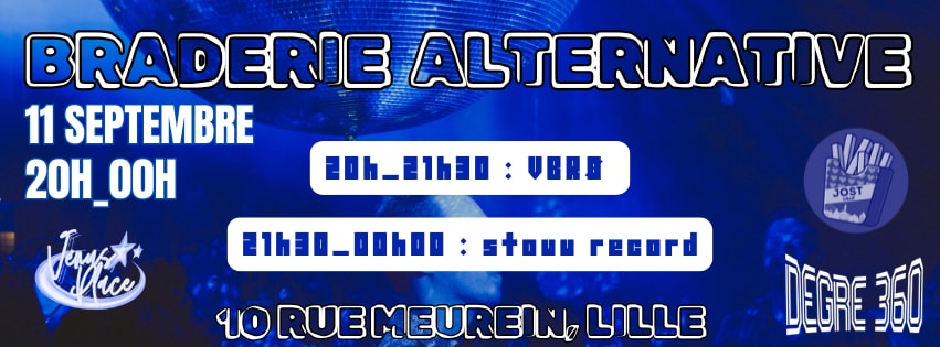 Braderie Alternative Dj Set Cover