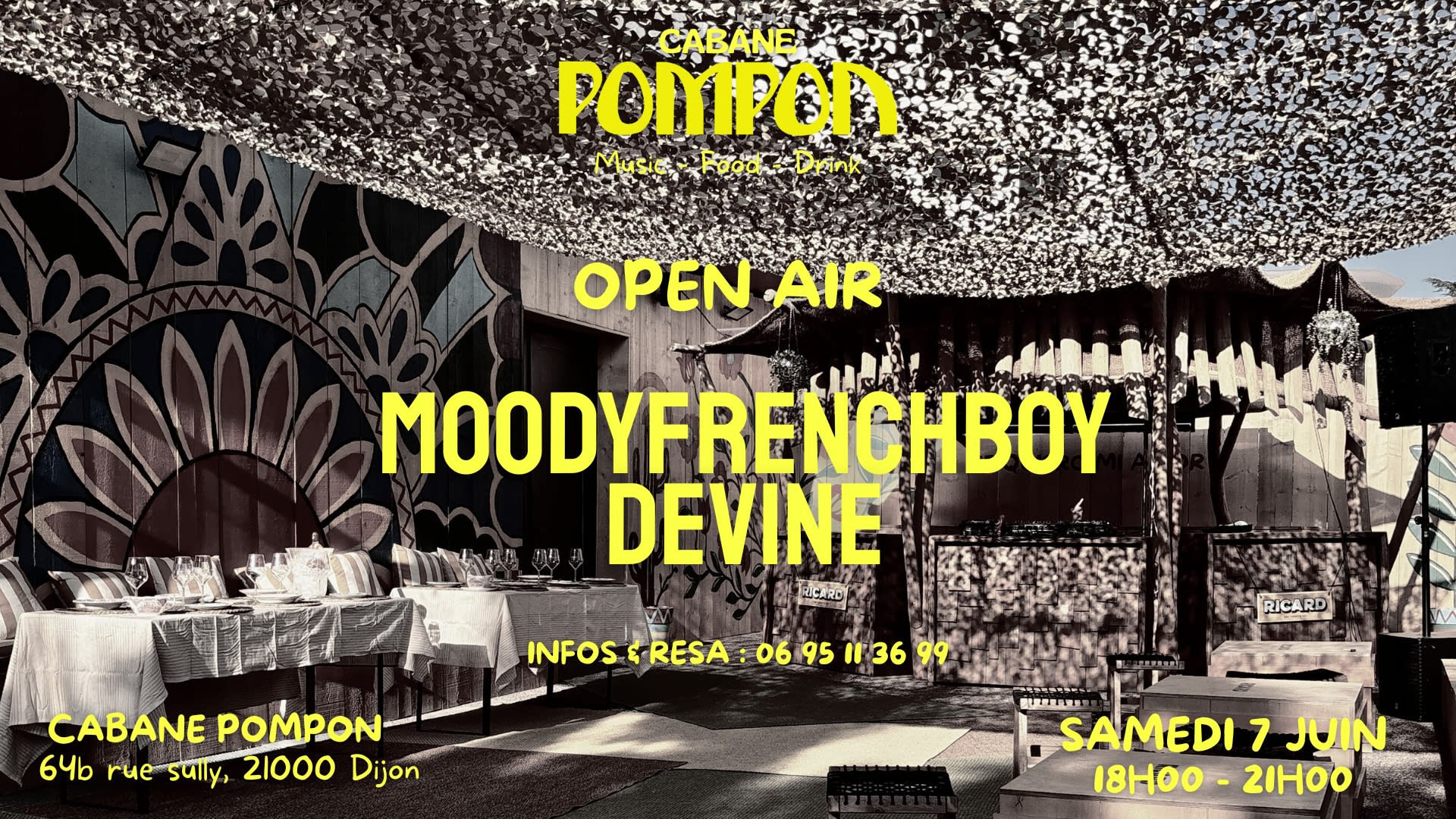 Open Air At Cabane Pompon 7 Juin 2025 Cover