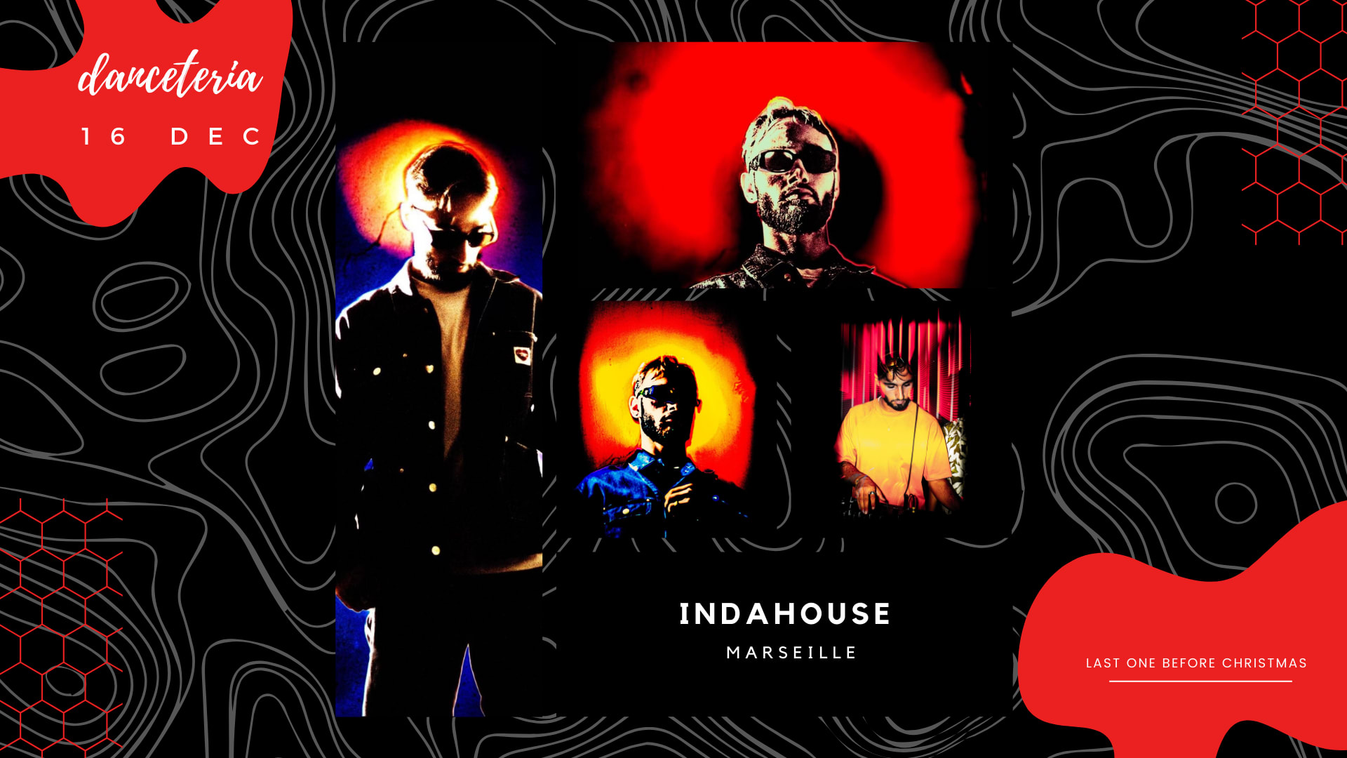 Indahouse @ Danceteria Cover