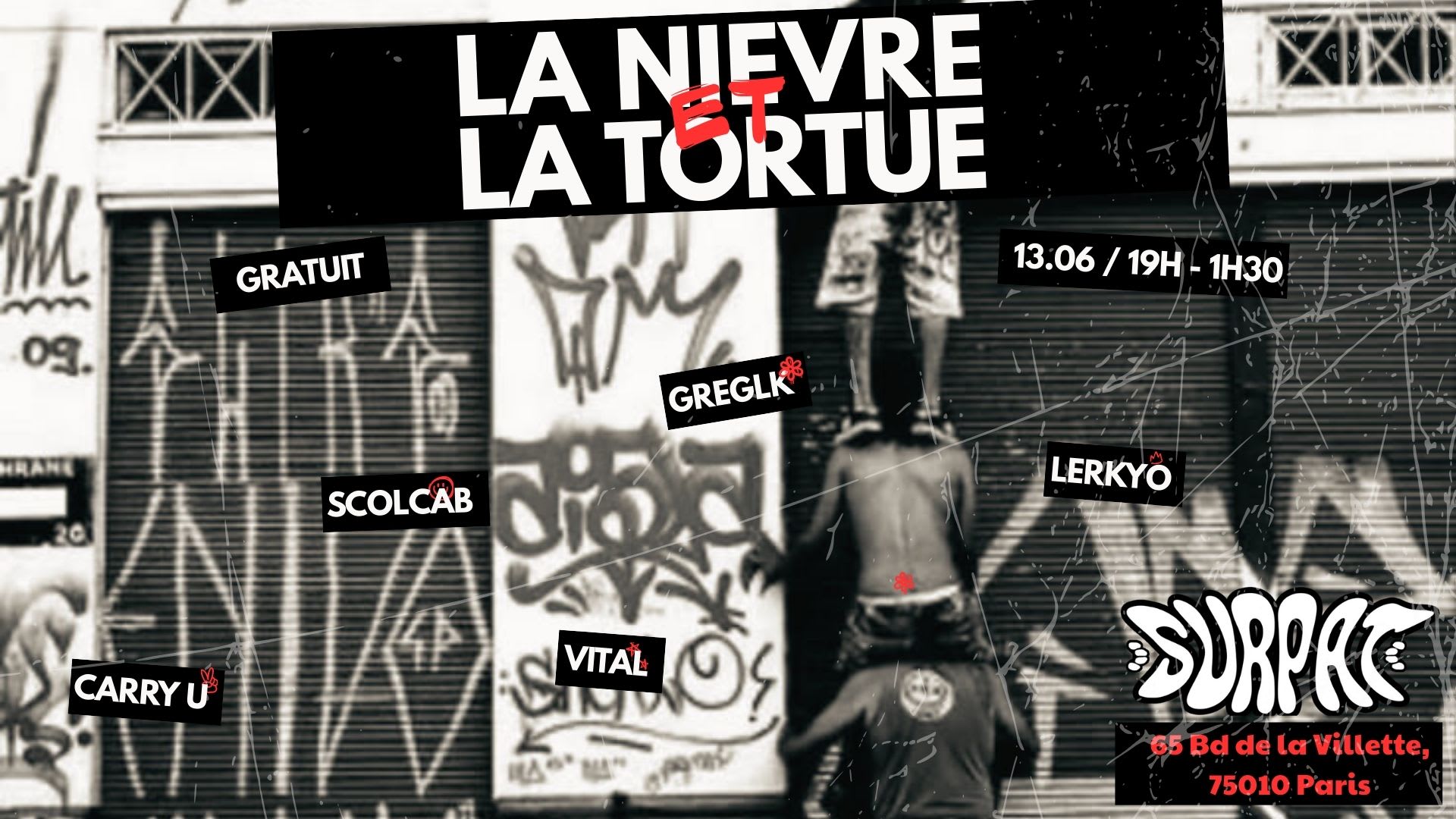 Surpat : La Nièvre Et La Tortue Cover