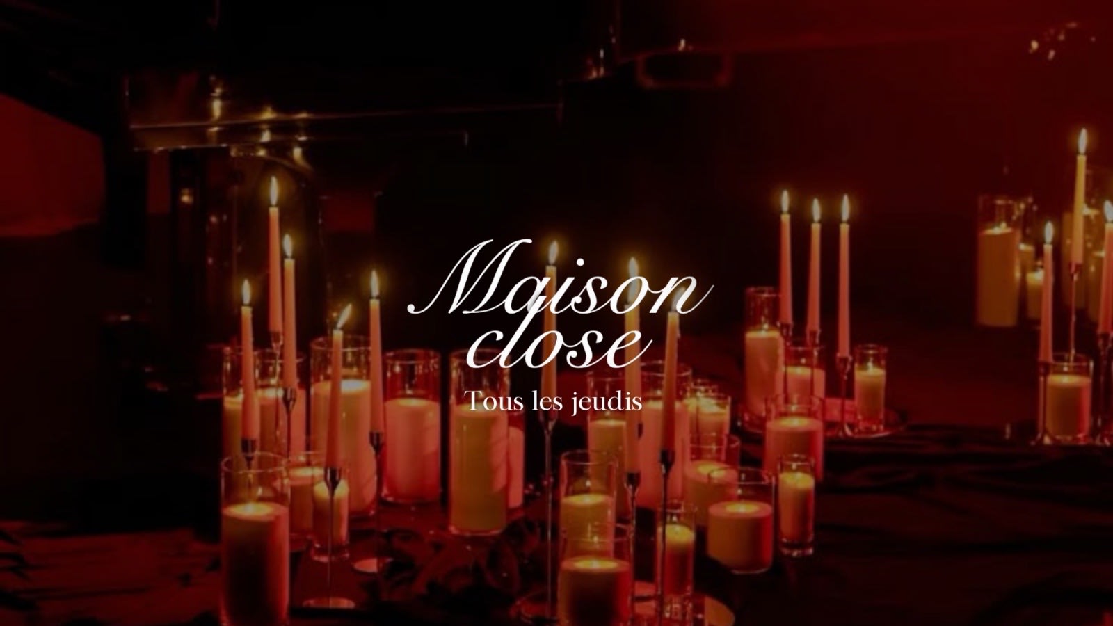 Maison Close - Mercredi 7 Mai Cover