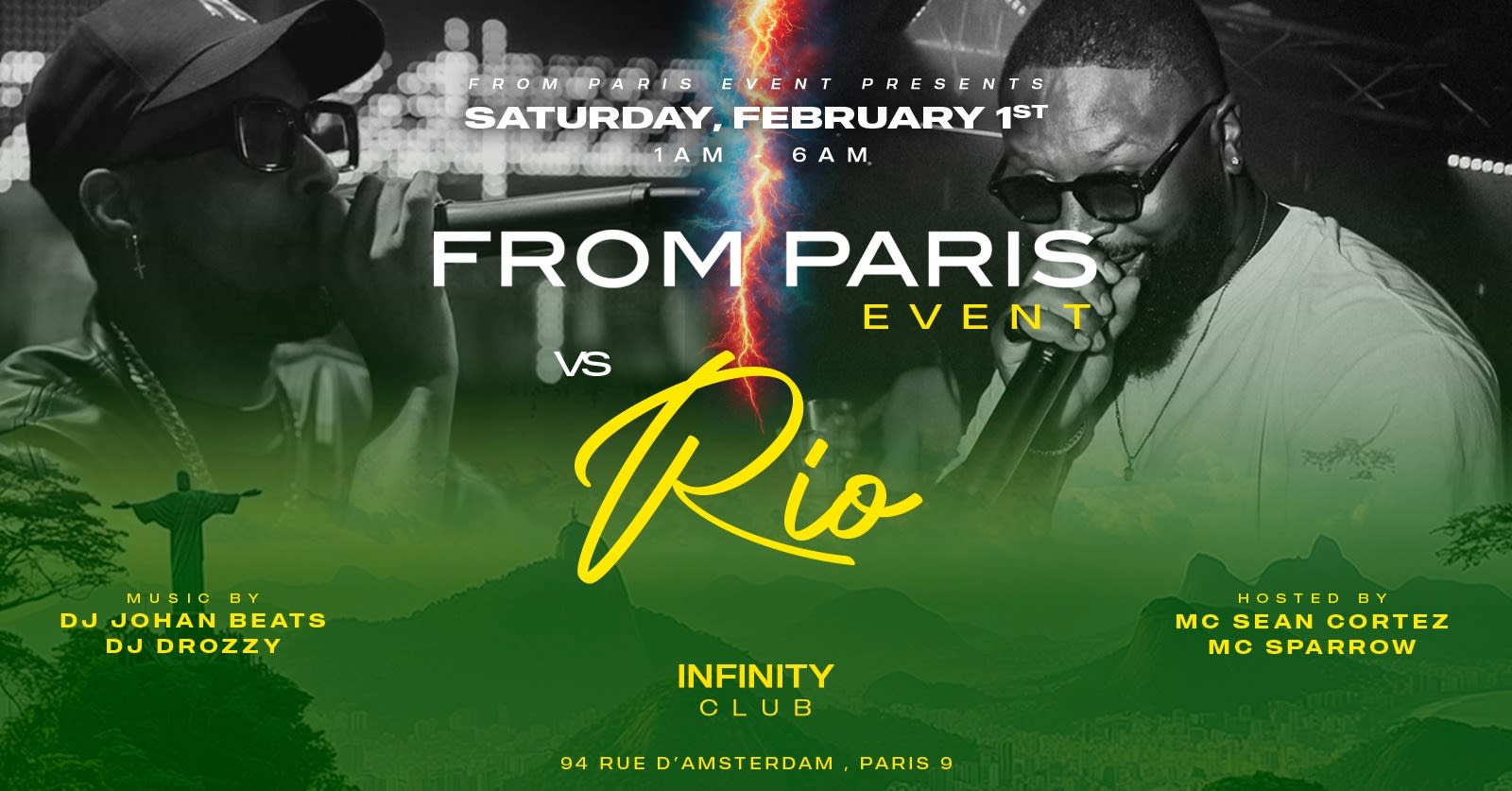From Paris Vs Rio Cover