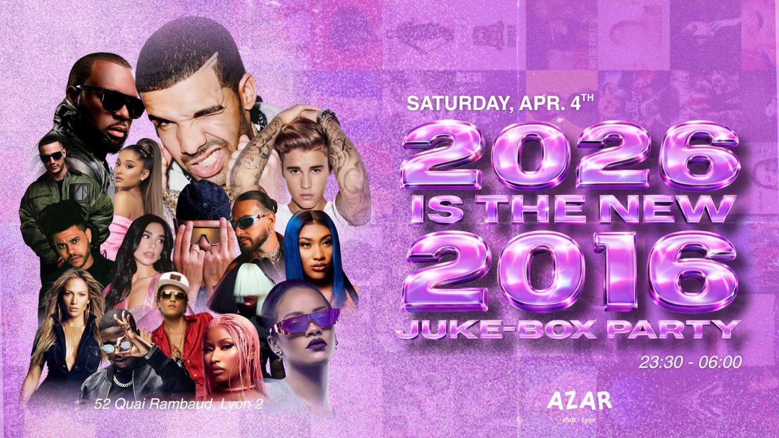 Juke-Box Party - 2026 Is The New 2016 Cover