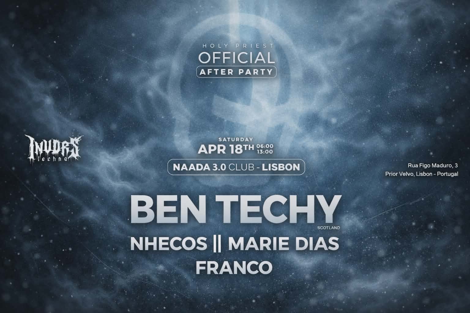 Official After Hours With Ben Techy (Sco) Cover