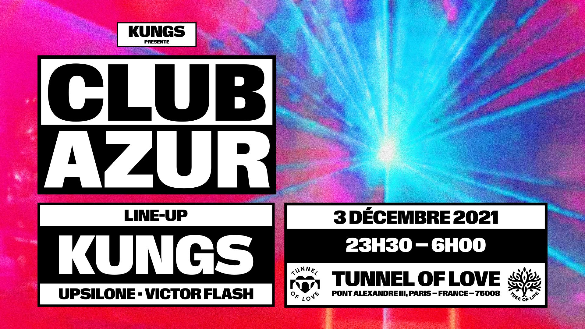 Club Azur Ep2 : Kungs, Upsilone, Victor Flash Cover