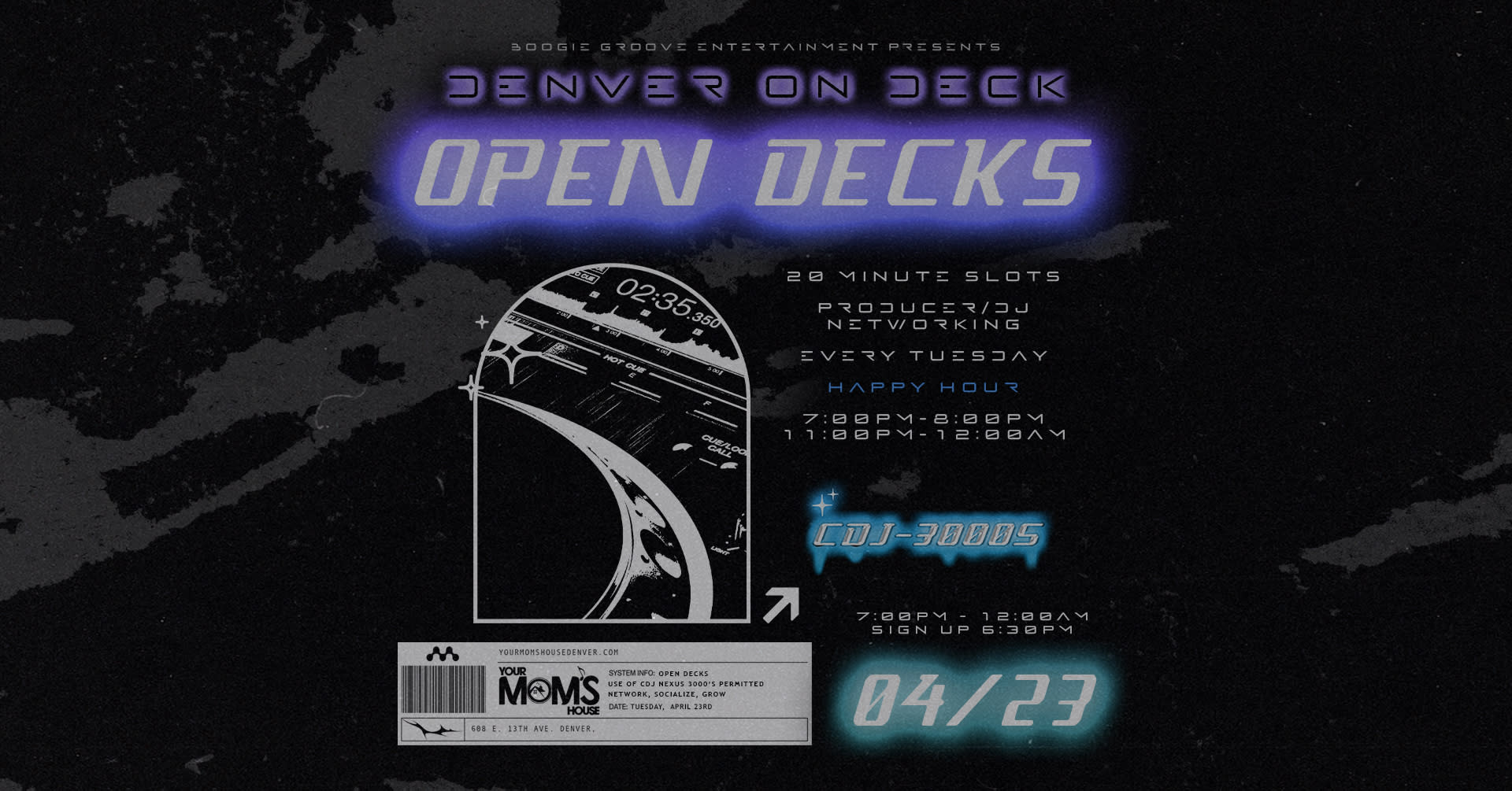 Denver On Deck: Open Decks 4/23 Cover
