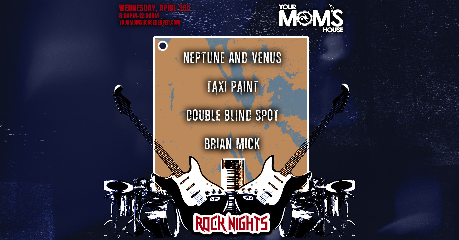 Rock Nights: Neptune And Venus | Taxi Paint & More Cover