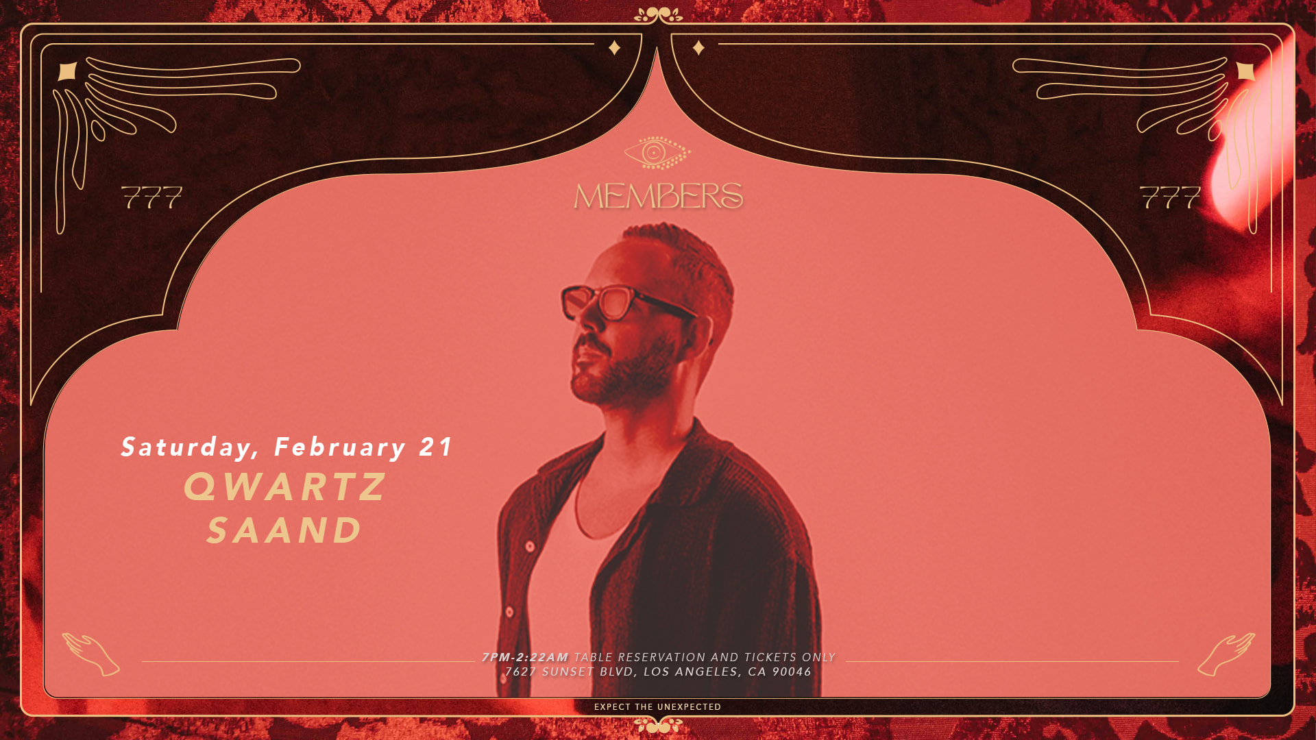 Members Presents: Qwartz & Saand Cover