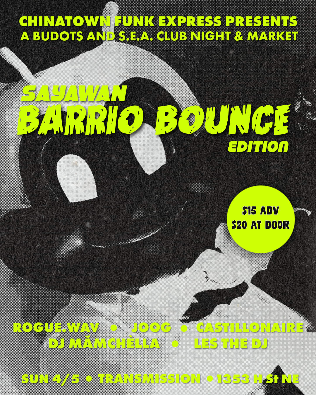 Chinatown Funk Express Pres:  Sayawan Barrio Bounce Edition Cover