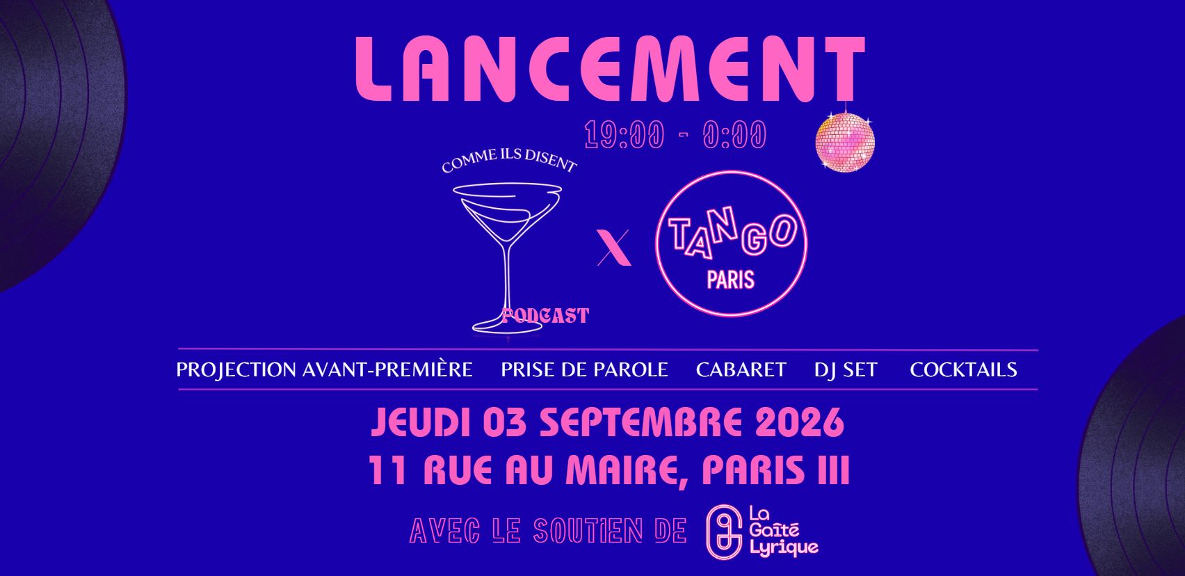 Lancement Du Podcast "Comme Ils Disent" Cover