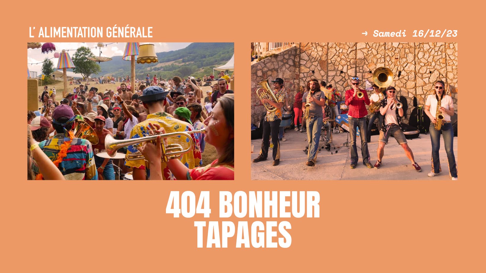 404 Bonheur Et Tapages Cover