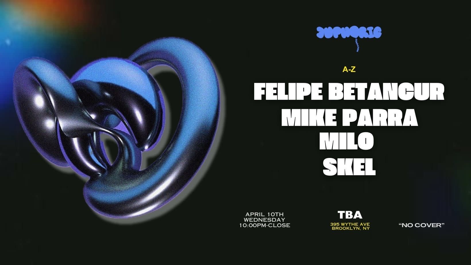 Euphoric Sensation: Felipe Betancur, Mike Parra, Milo, Skel Cover