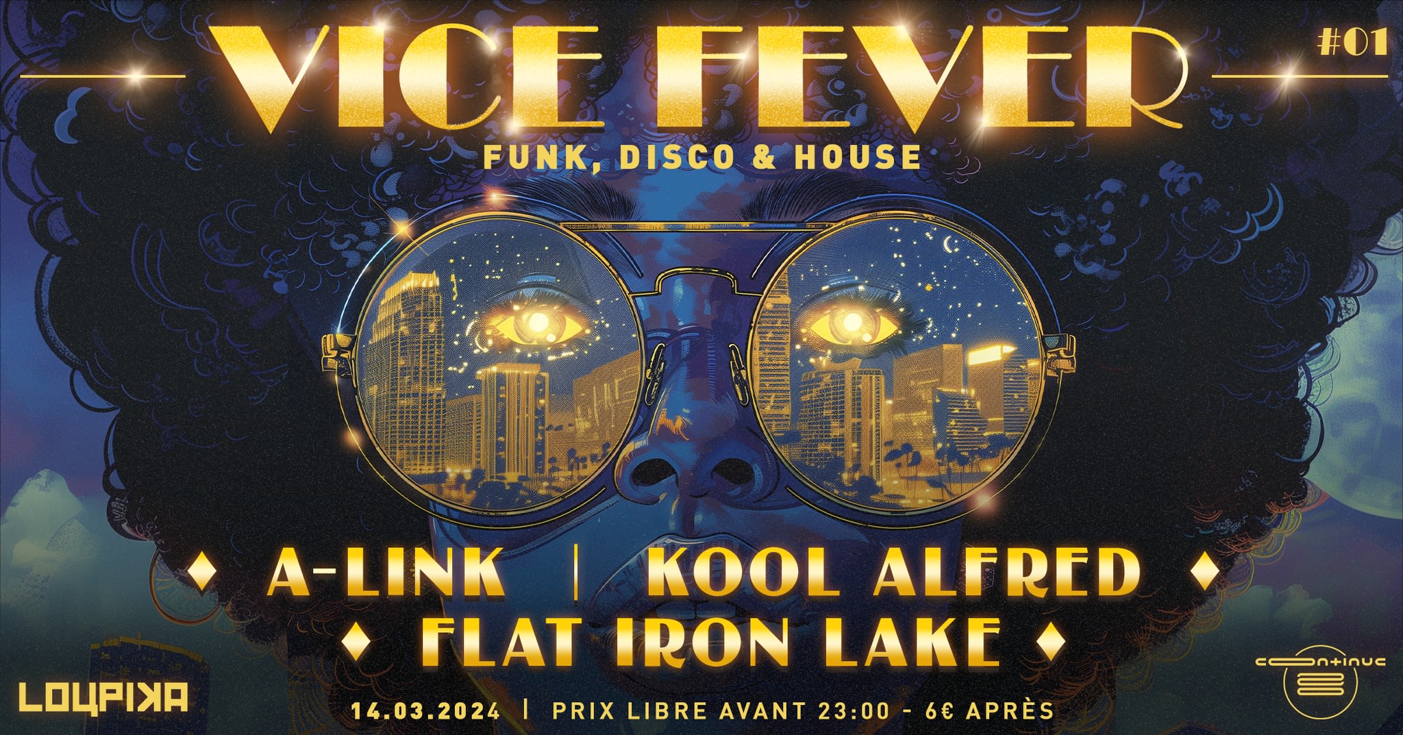 Vice Fever With A-Link, Kool Alfred & Flat Iron Lake Cover
