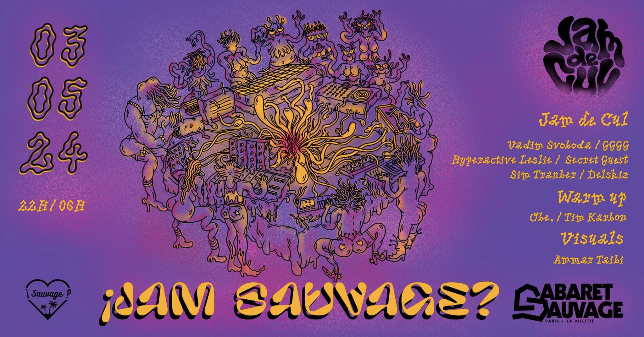 ¡Jam Sauvage? Cover