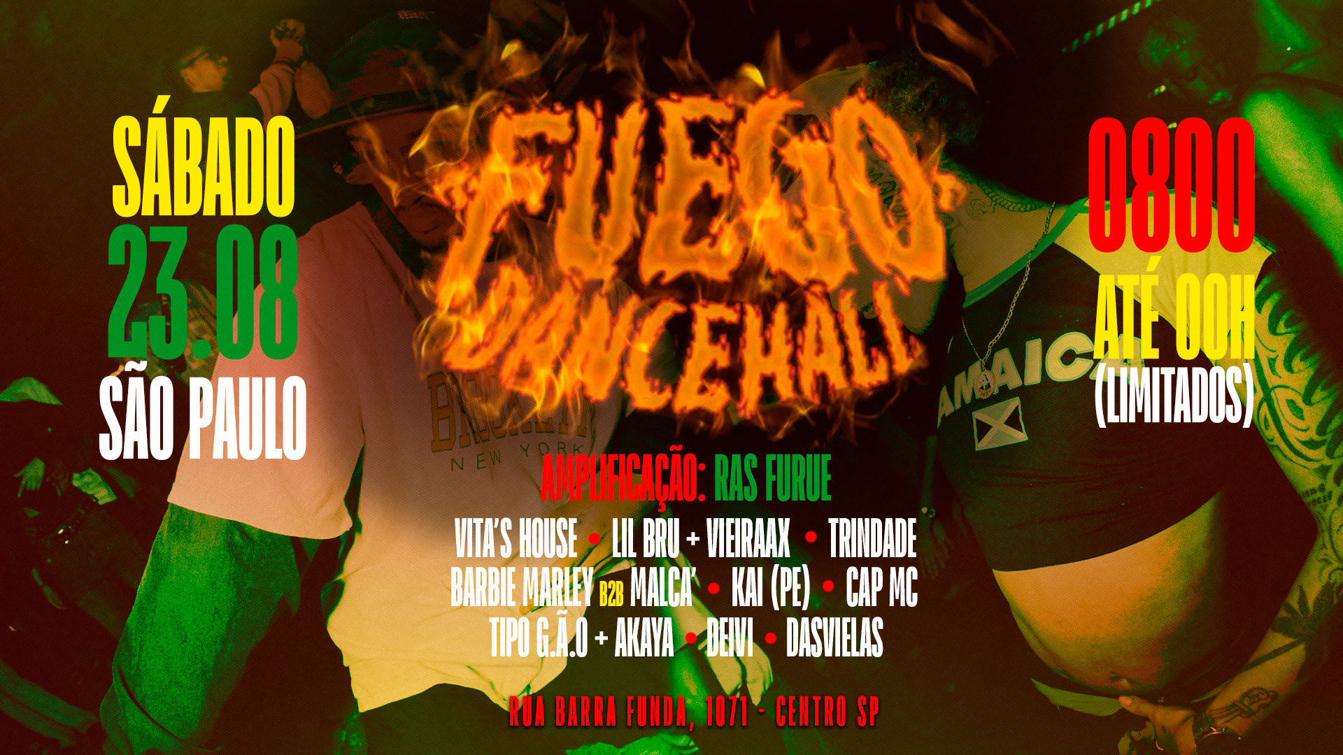 Fuego Dancehall Sp // Pré Aniversário Cover