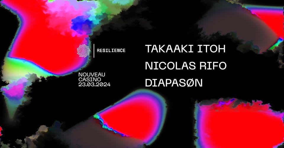 Resilience : Takaaki Itoh, Nicolas Rifo, Diapasøn Cover