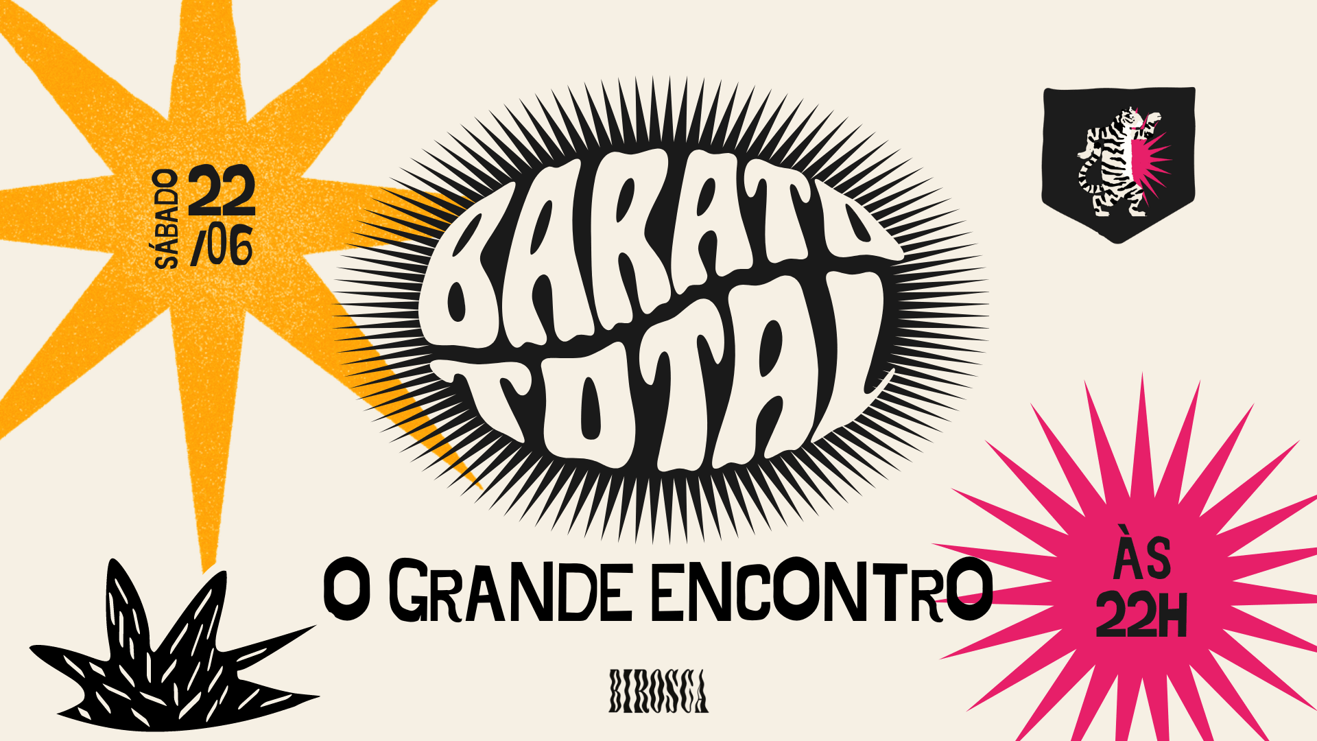 22/06: Barato Total: O Grande Encontro Cover
