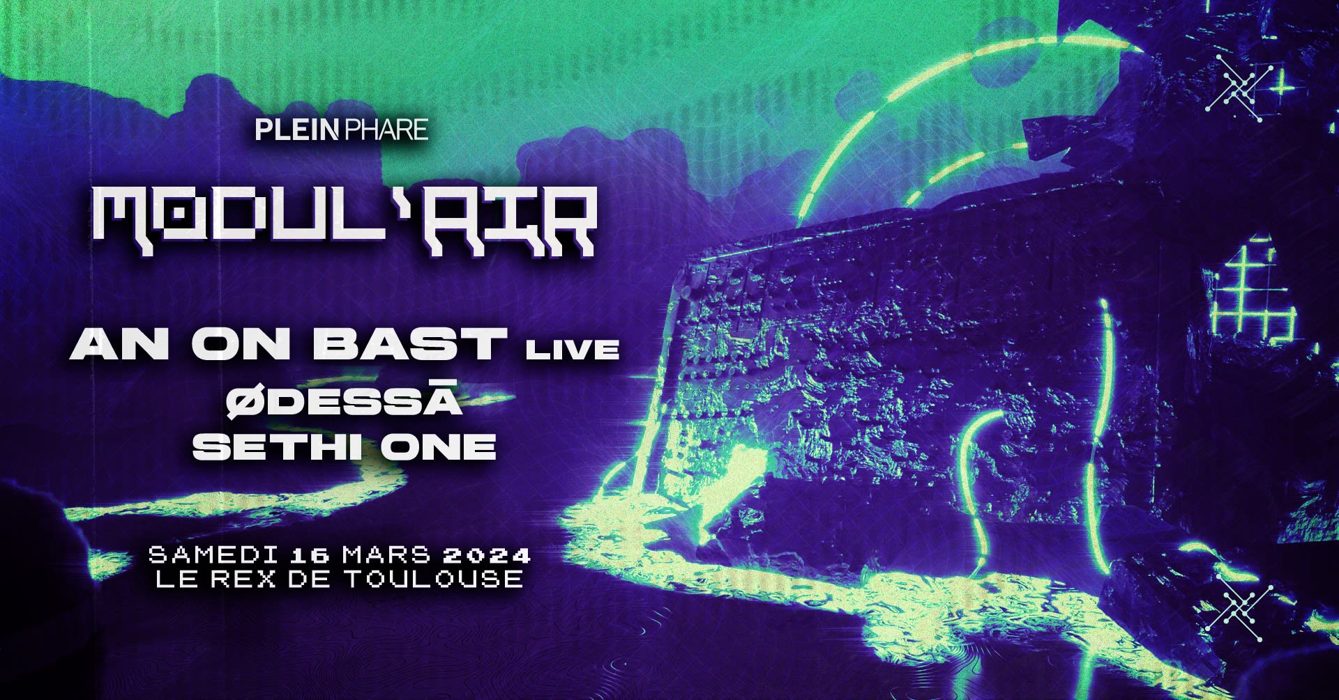 Techno & Live Modul'air W/ An On Bast, Odessa, Séthi One Cover