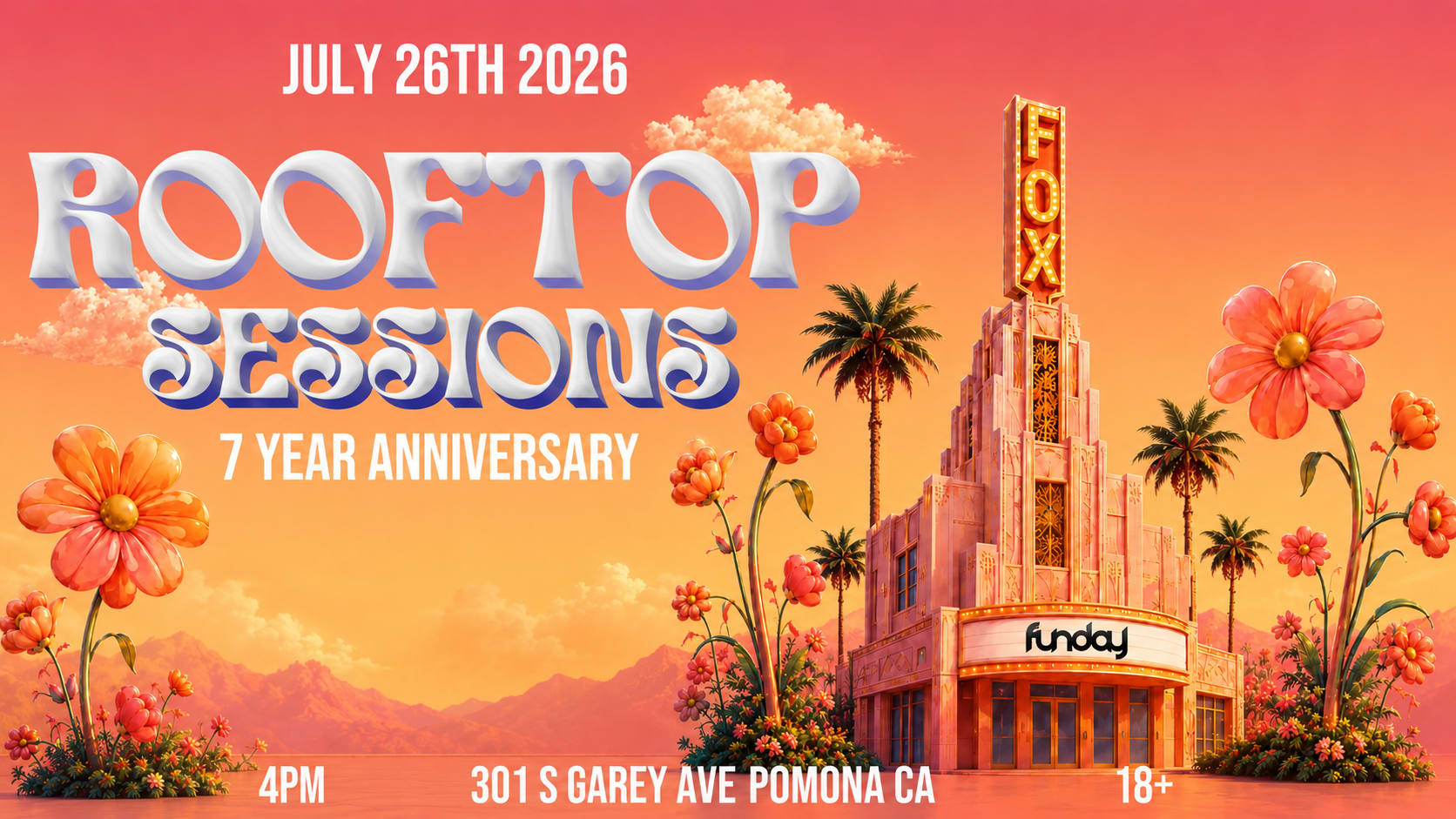 7 Yr's Of Rooftop Sessions Cover