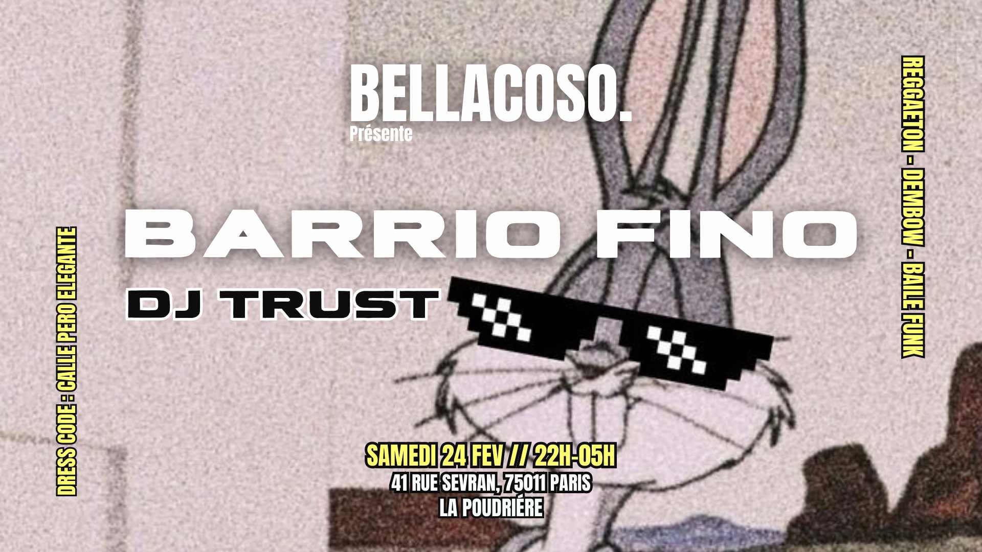 Barrio Fino By Bellacoso. (Soirée Latino) Cover
