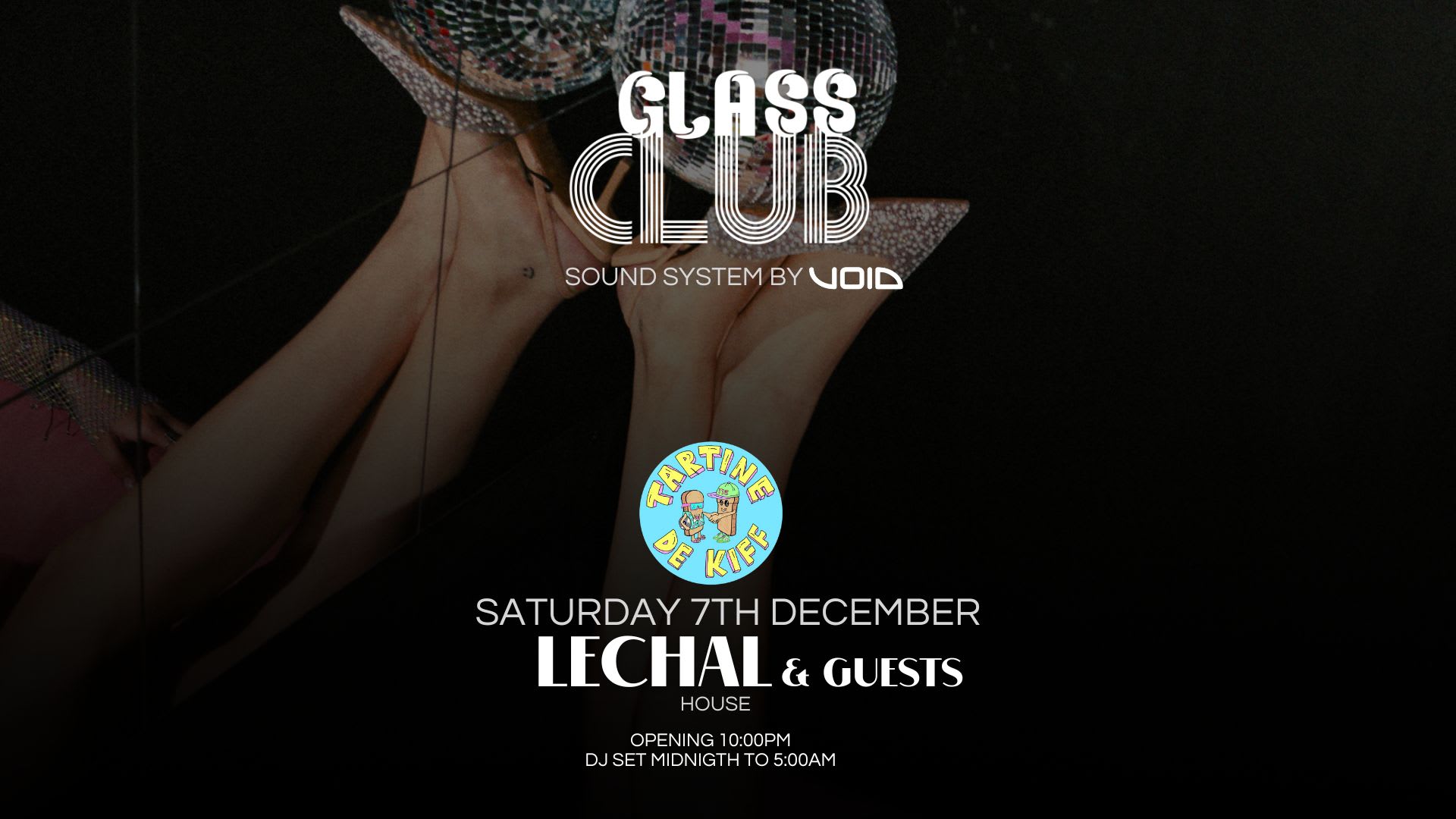 Saturday 7th December • Lechal And Guests Cover