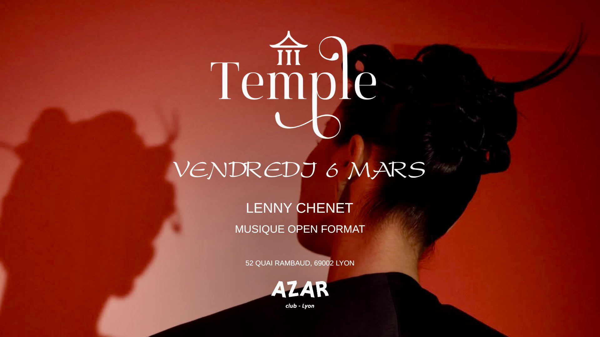 Temple - Vendredi 6 Mars Cover