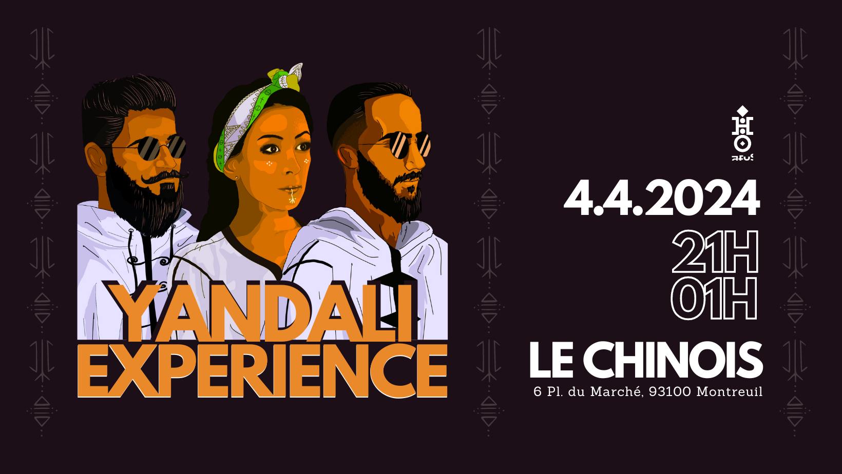 Yandali Expérience X Le Chinois Cover