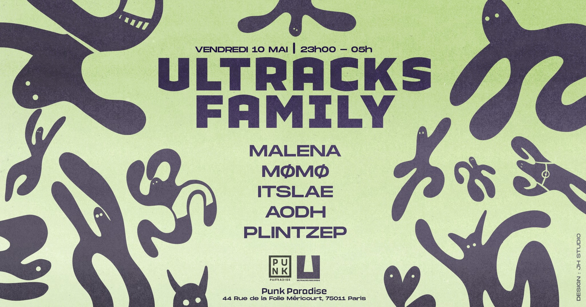 Ultracks Family Au Punk Paradise Cover