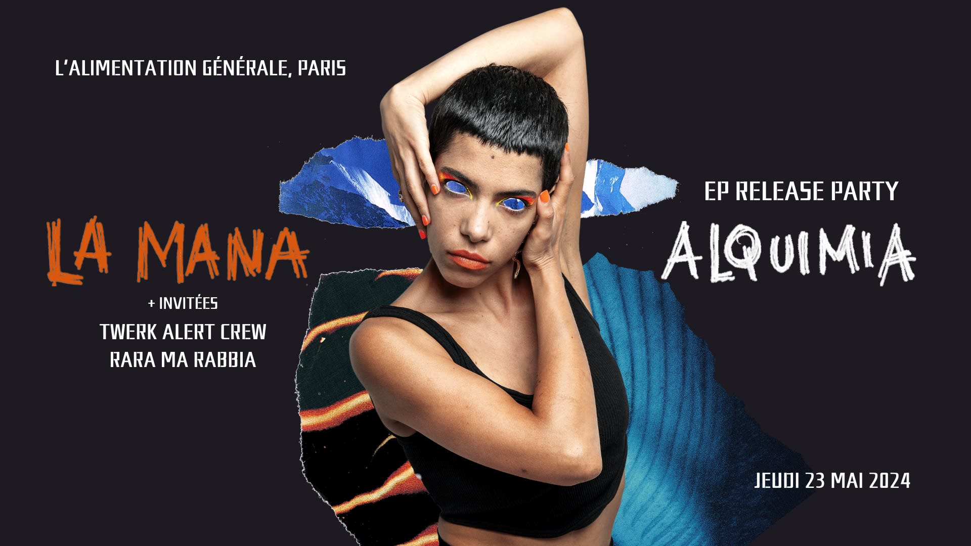 La Mana Release Party "Alquimia" Cover
