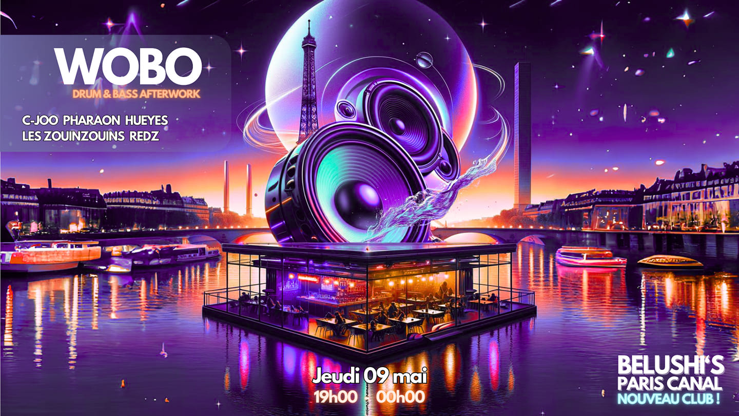 Gratuit - Wobo Afterwork Bass Music - Bar Petit Prix - Paris Cover