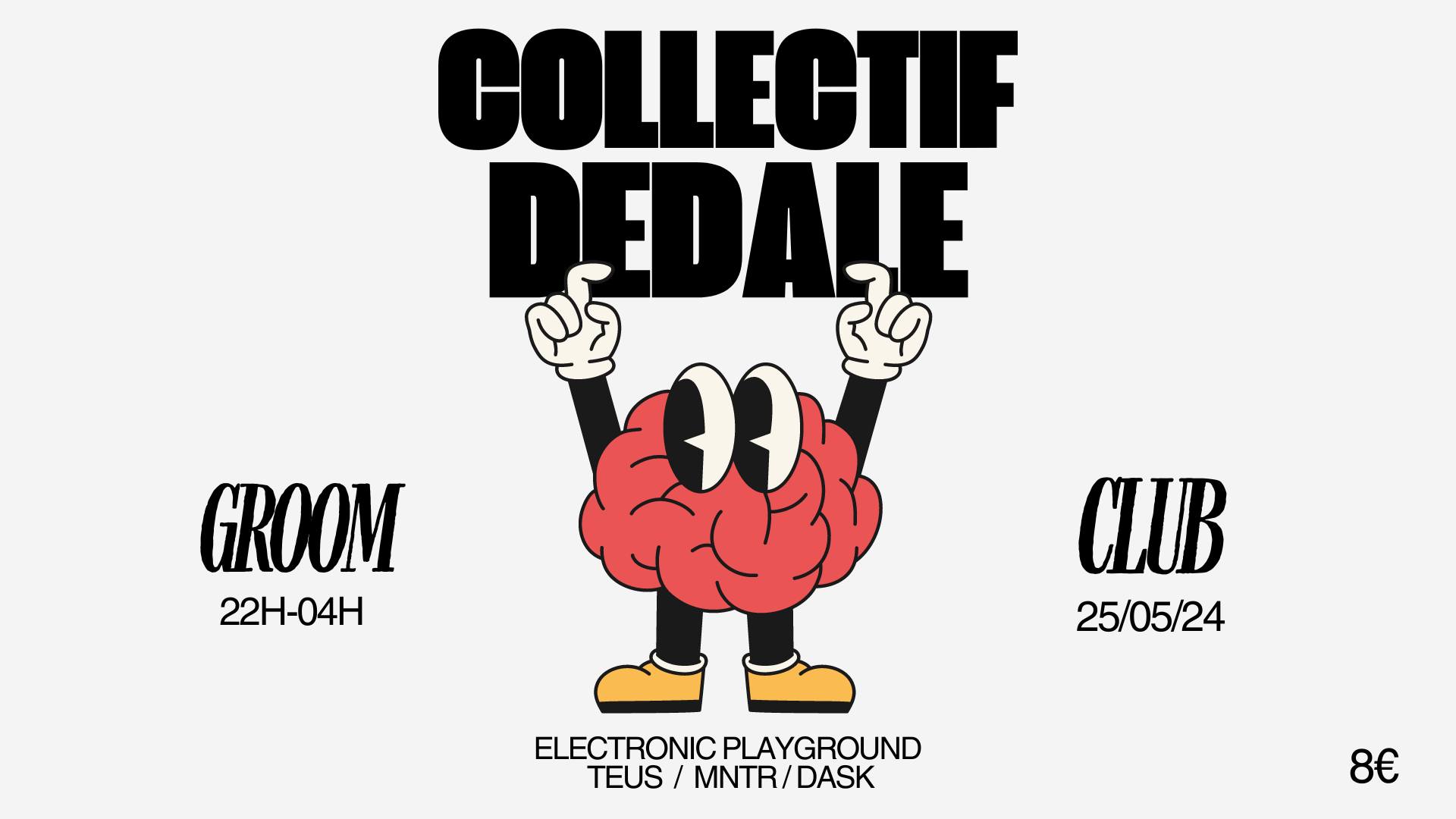 Collectif Dedale: Electronic Playground / Teus / Mntr / Dask Cover
