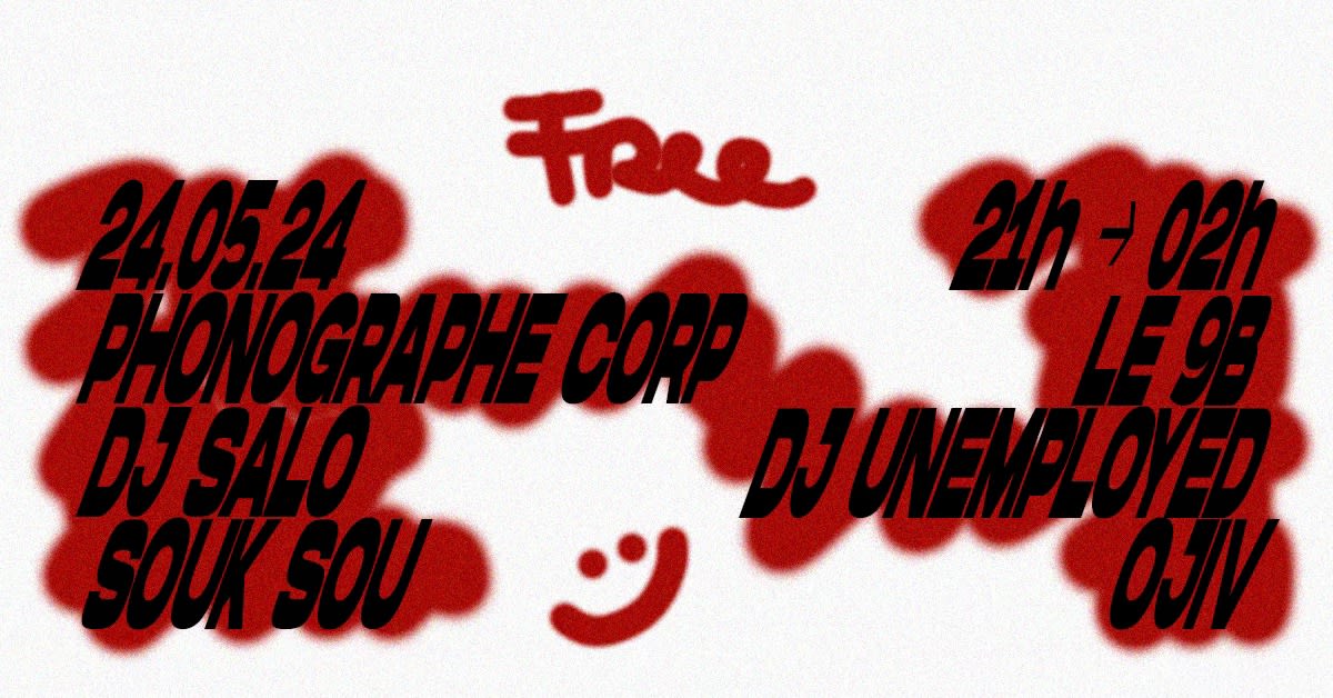 Phonographe Corp Takeover @Le 9b Cover