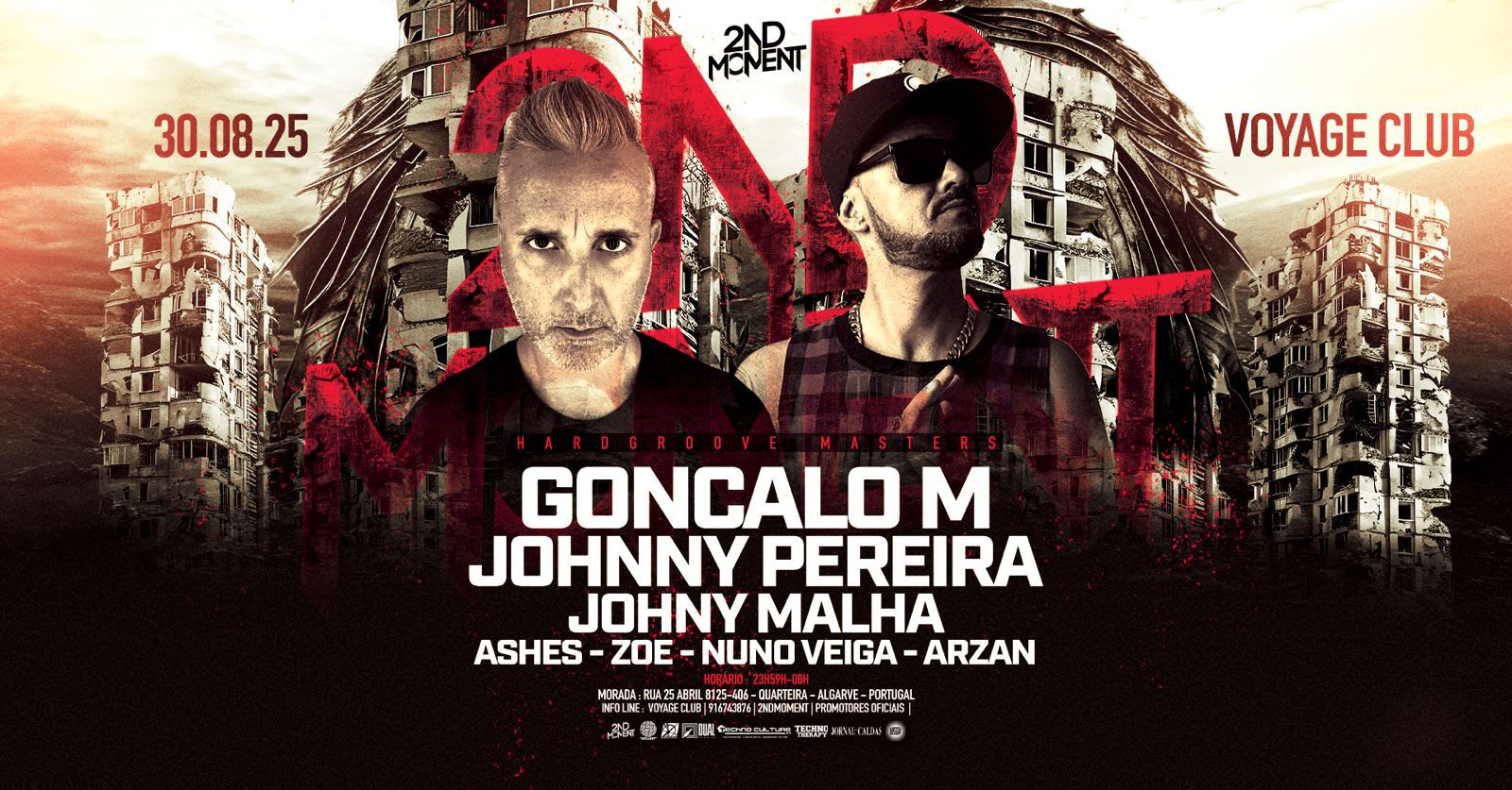 Hardgroove Master's W/Gonçalo M & Special Guest's At Voyage Cover