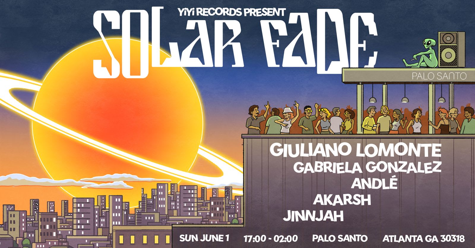 Yiyi Present - Solar Fade With Giuliano Lomonte Cover
