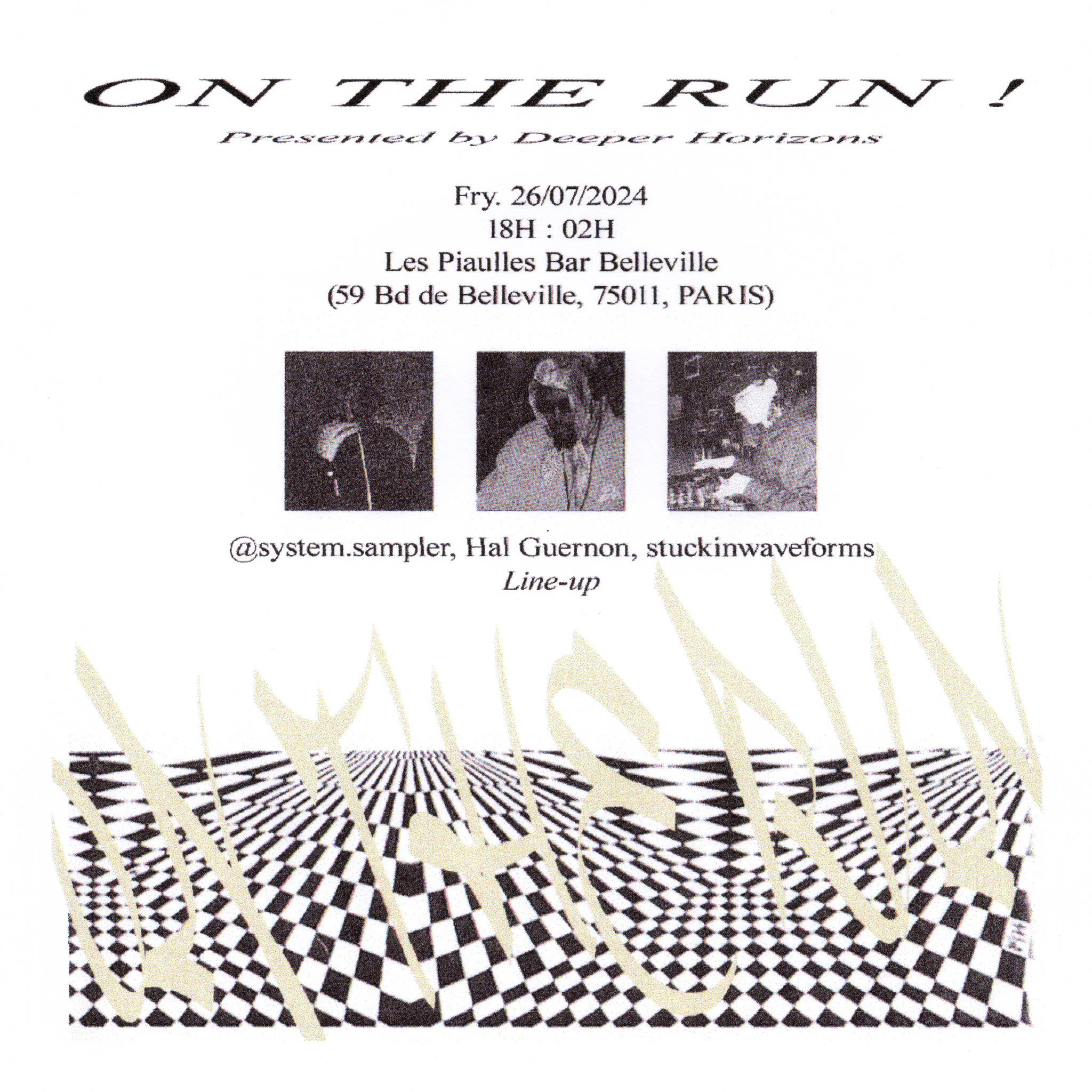 Deeper Horizon Dj Set ( On The Run ) Cover