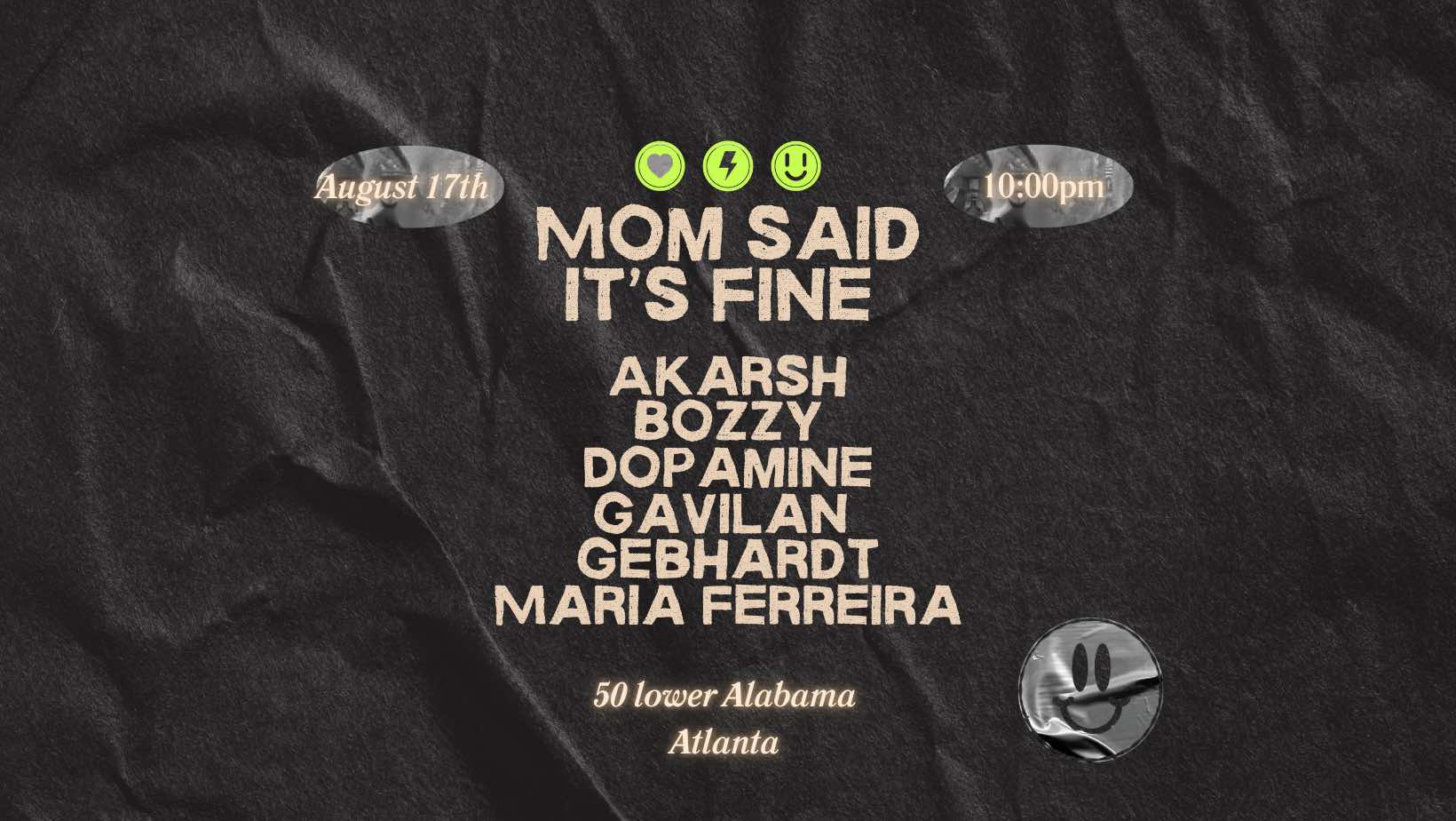 Mom Said Its Fine Cover