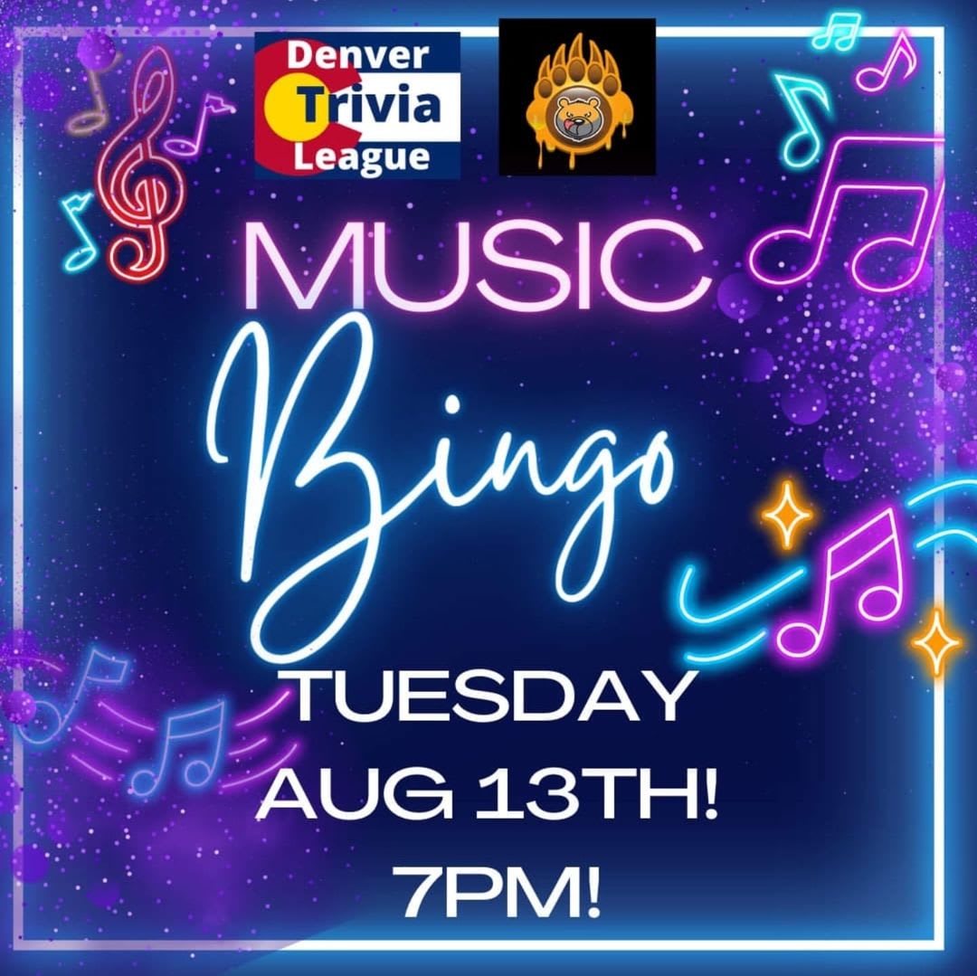 🌮 Music Bingo Tuesday With Julio 8/13 🎵 Cover