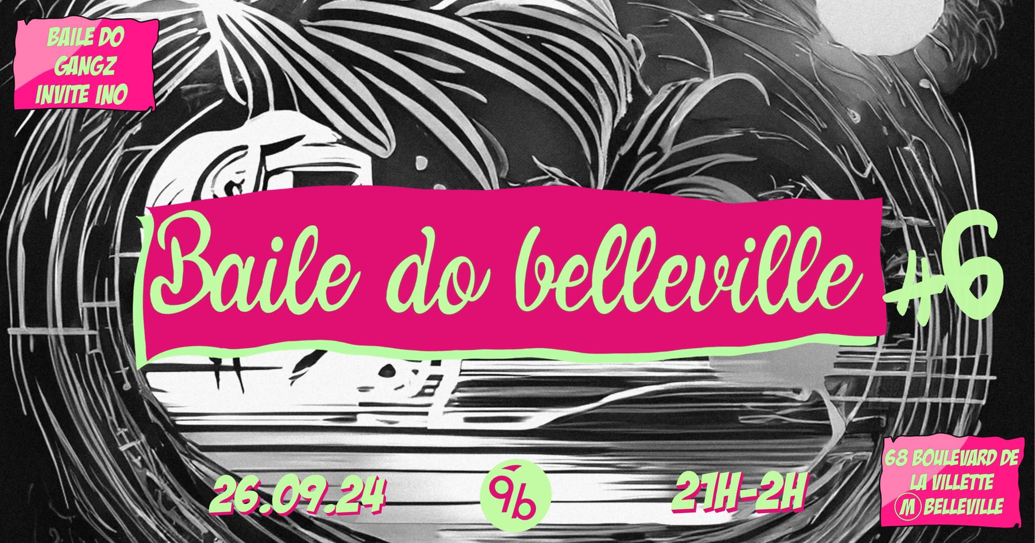 Baile Do Belleville X Le 9b W/ Dj Ino Cover