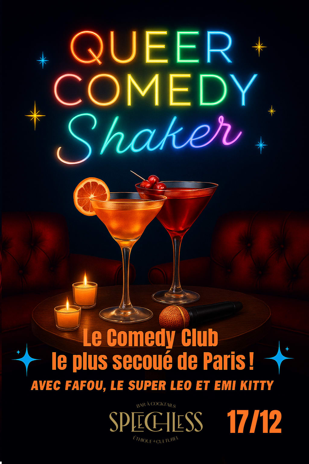 Queer Comedy Shaker - Deuxième Edition Cover