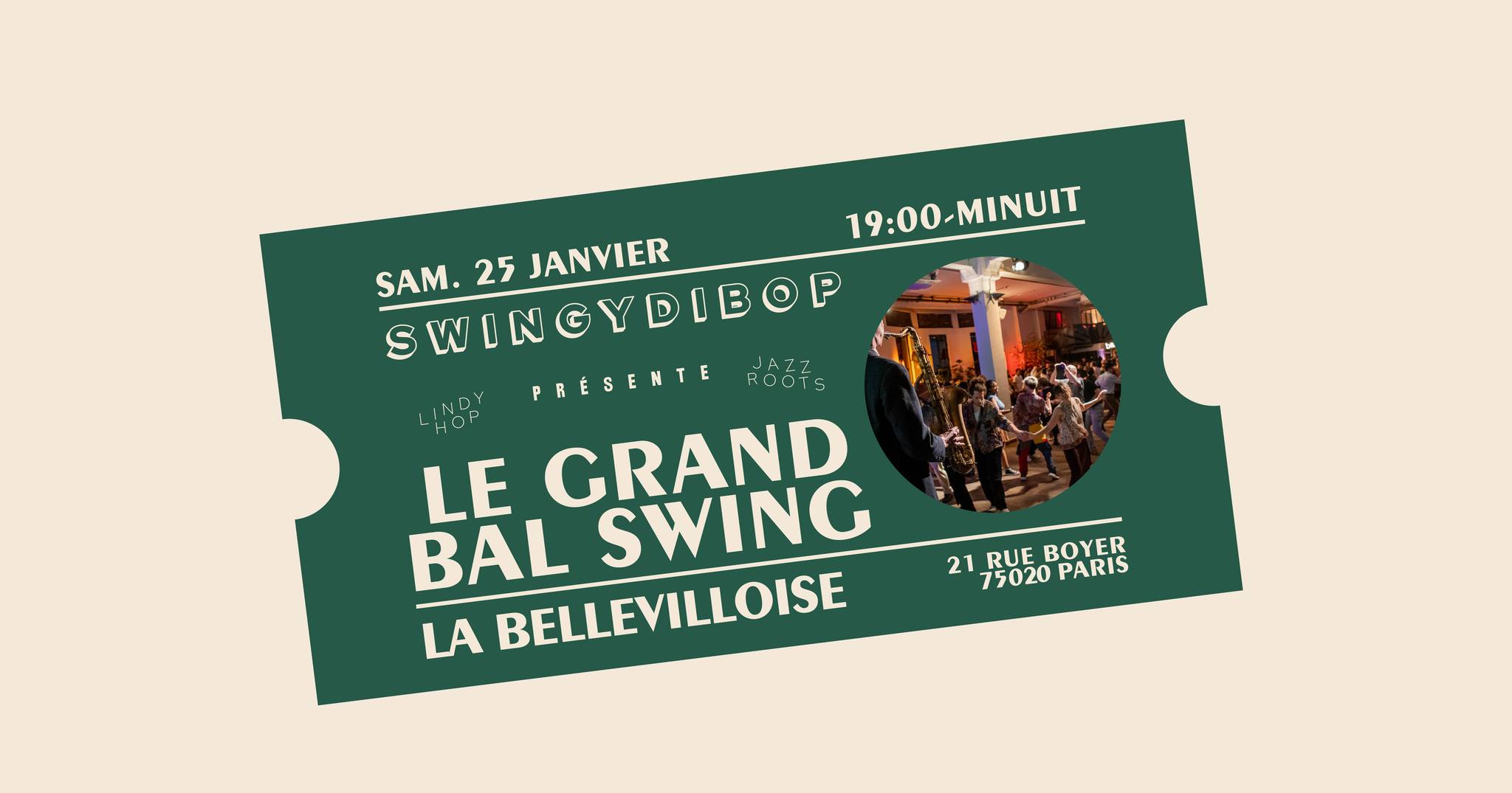 Le Grand Bal Swing - 25.01.25 Cover