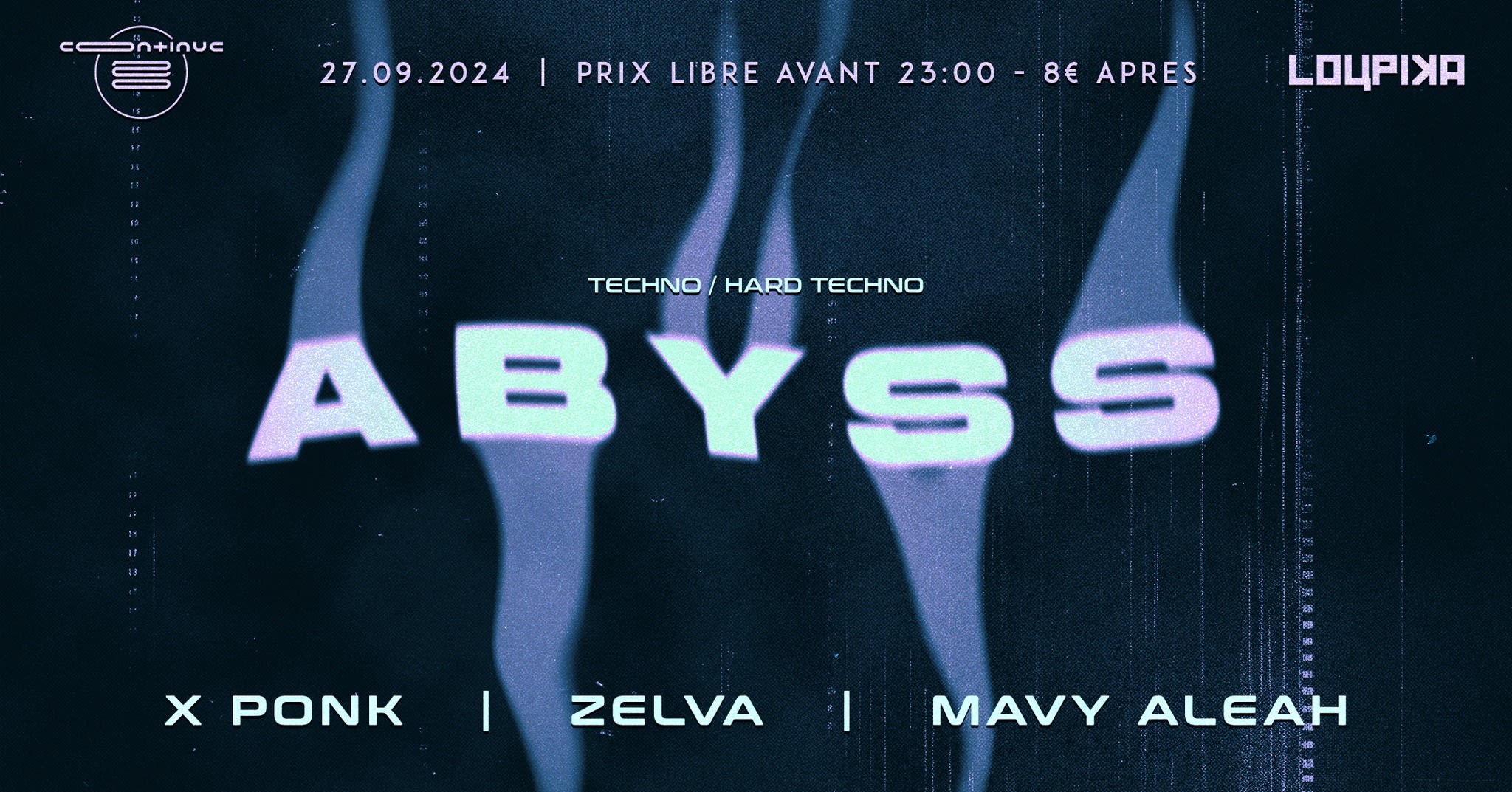 Abyss - Techno / Hard Techno - Loupika - Continue ? Records Cover
